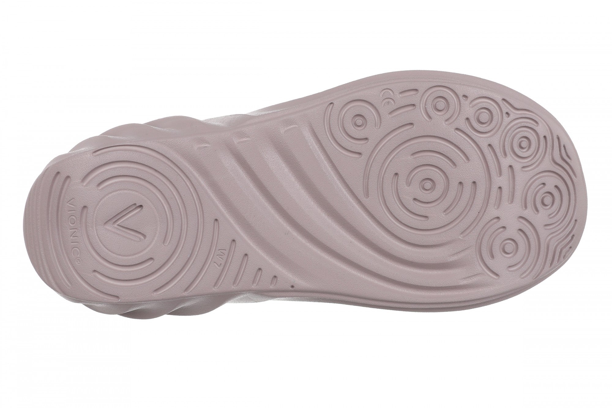 Vionic Tide RX Unisex Recovery Cushioned Orthotic Sandal - Magnolia Dusk - Bottom