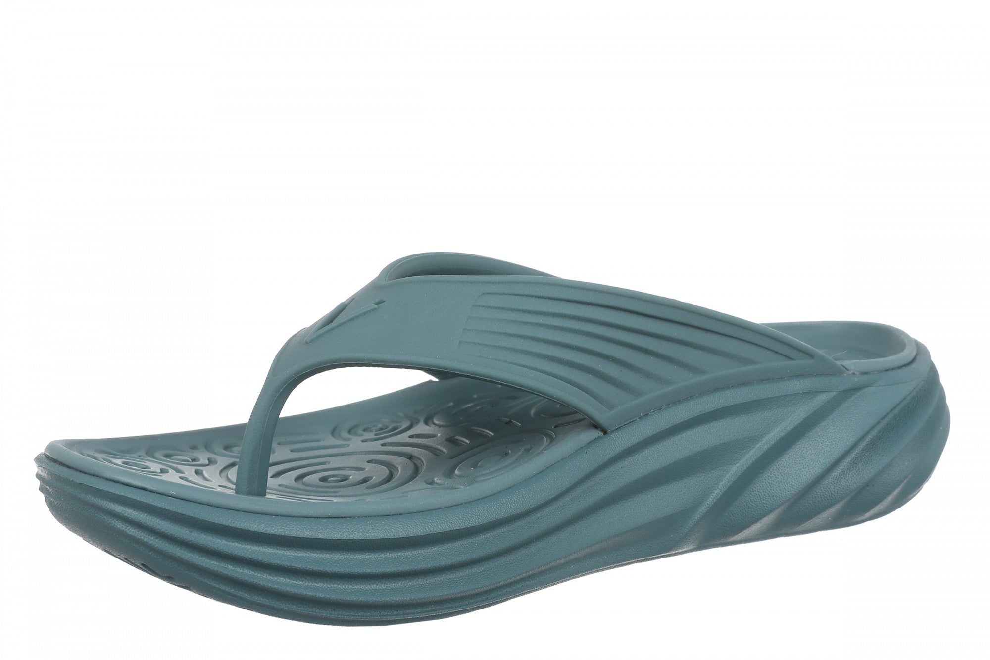 Vionic Tide RX Unisex Recovery Cushioned Orthotic Sandal - Bodega Blue - Left angle