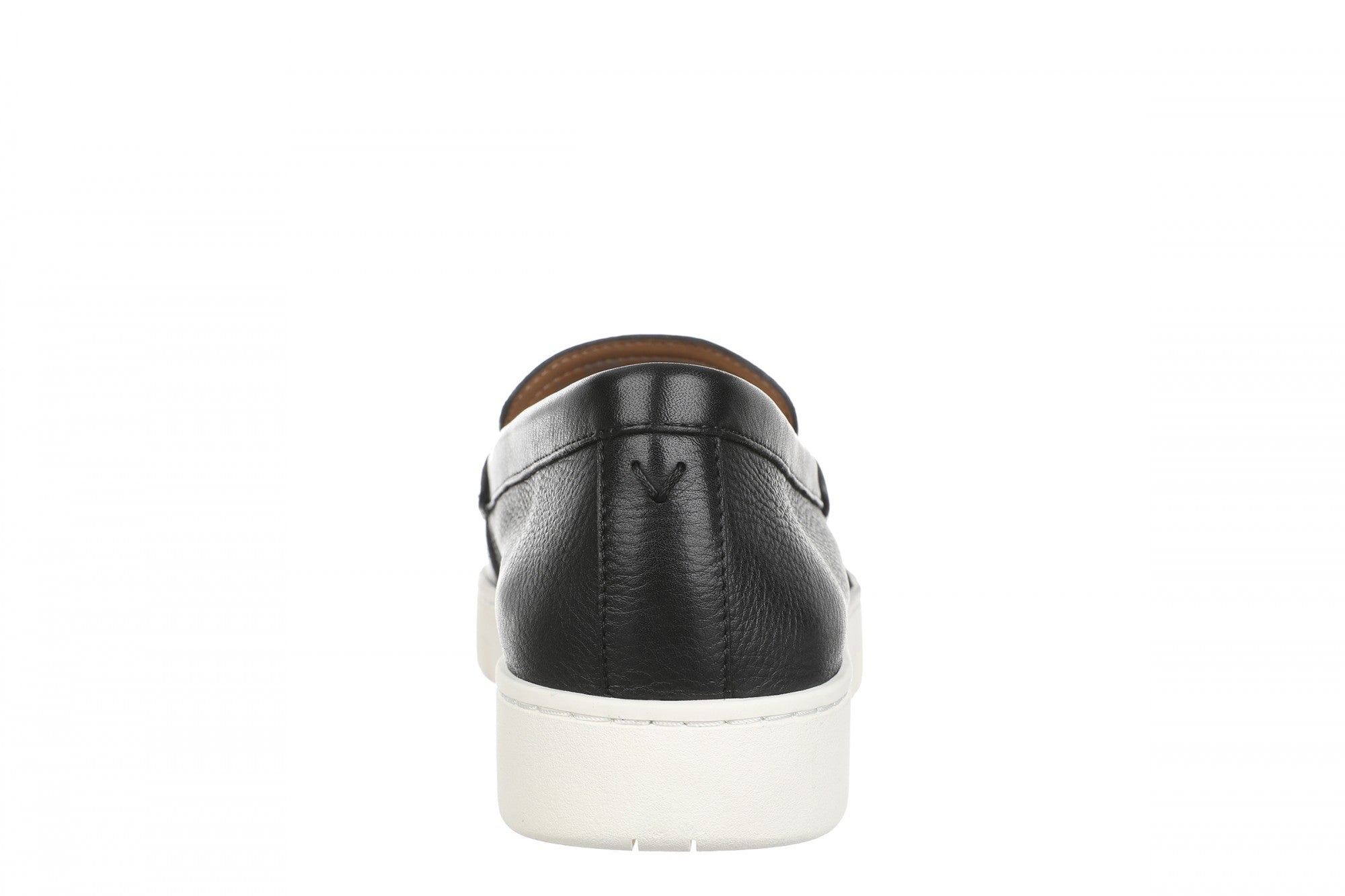 Vionic Men's Uptown Slip-On Loafer / Travel Shoe - Black - Back