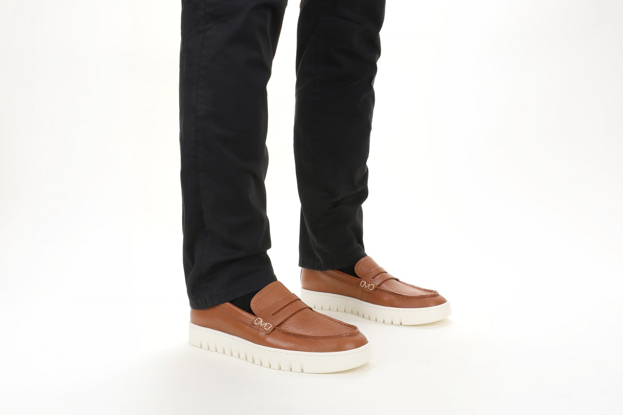 Vionic Men's Uptown Slip-On Loafer / Travel Shoe - Tan - Lifestyle