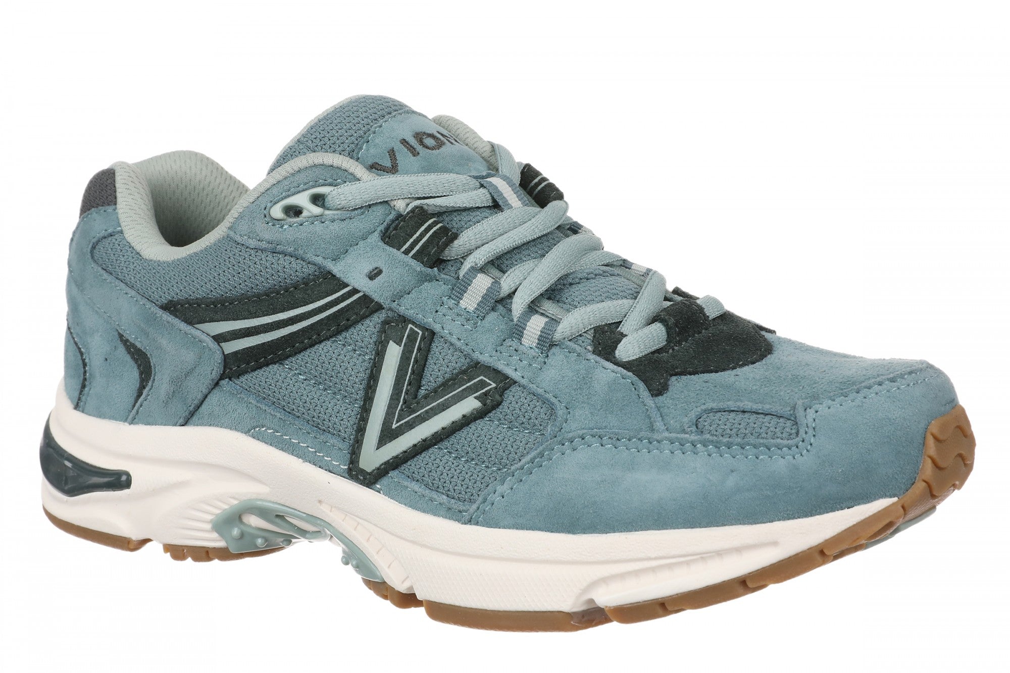 Vionic Classic Walker 2.0 Women's Athletic Walking Shoe - Bodega Blue - Angle main