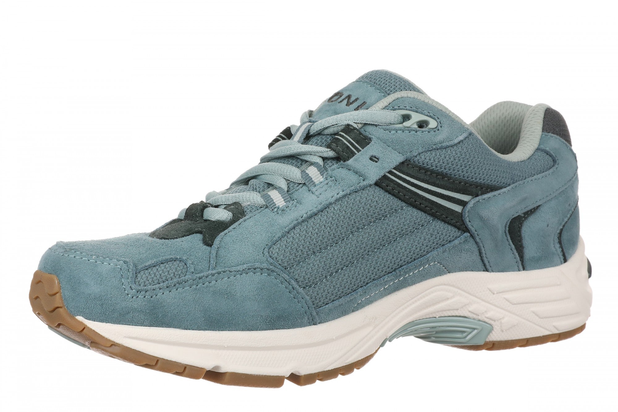 Vionic Classic Walker 2.0 Women's Athletic Walking Shoe - Bodega Blue - Left angle
