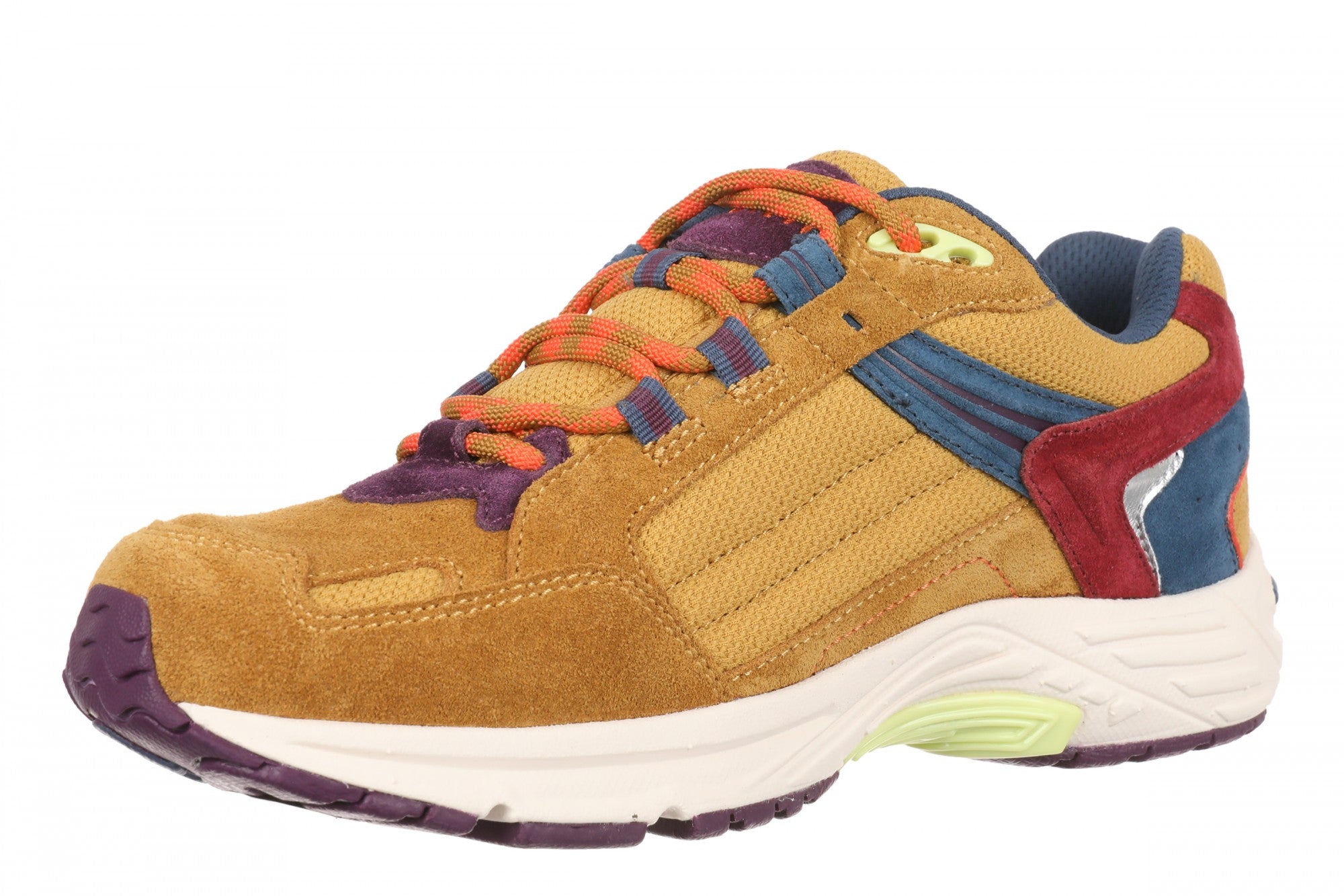 Vionic Classic Walker 2.0 Women's Athletic Walking Shoe - Golden Brown Multi - Left angle