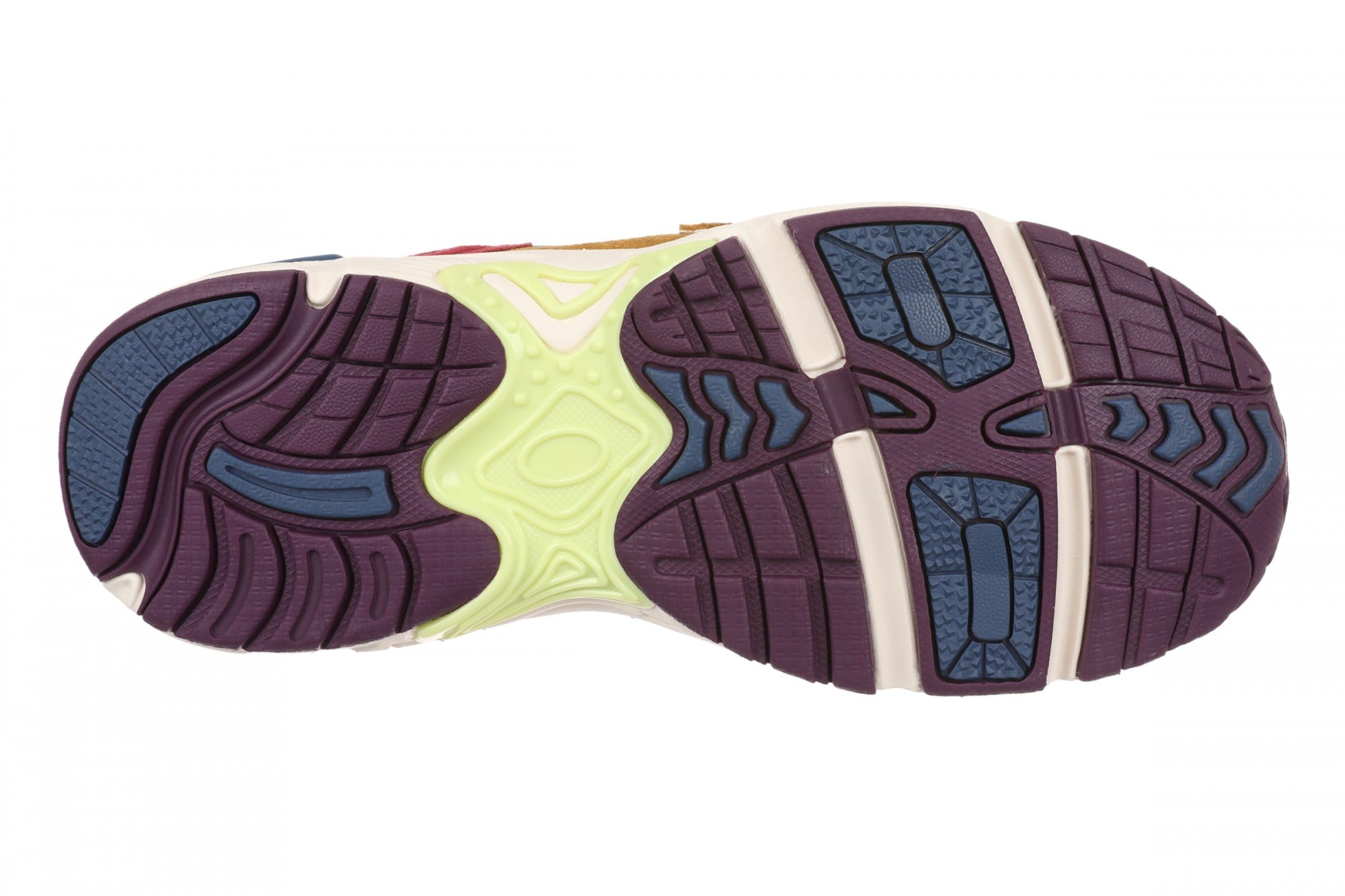 Vionic Classic Walker 2.0 Women's Athletic Walking Shoe - Golden Brown Multi - Bottom