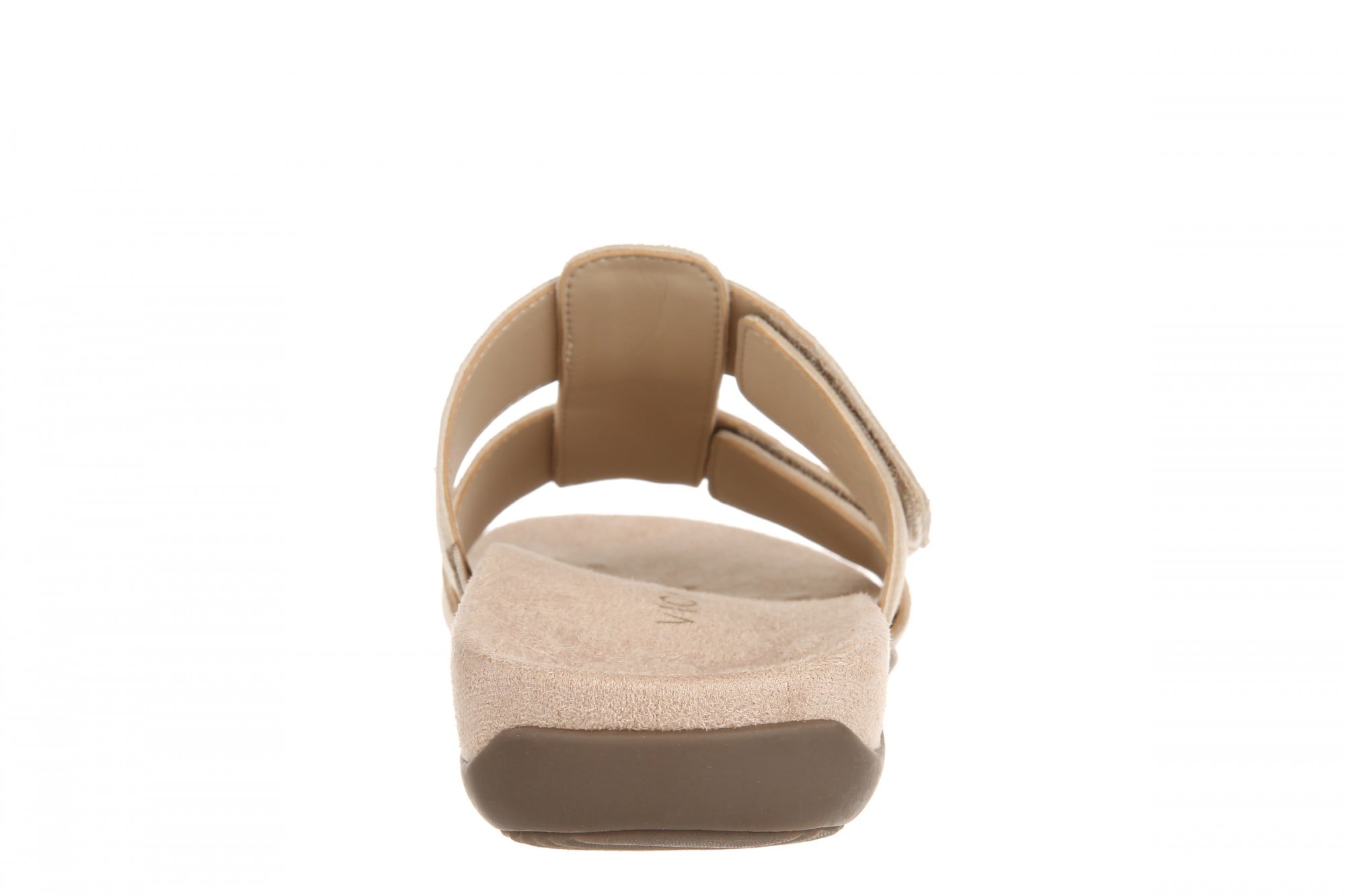Vionic Riley Women's Cushioned Slide Sandal - Gold - Back