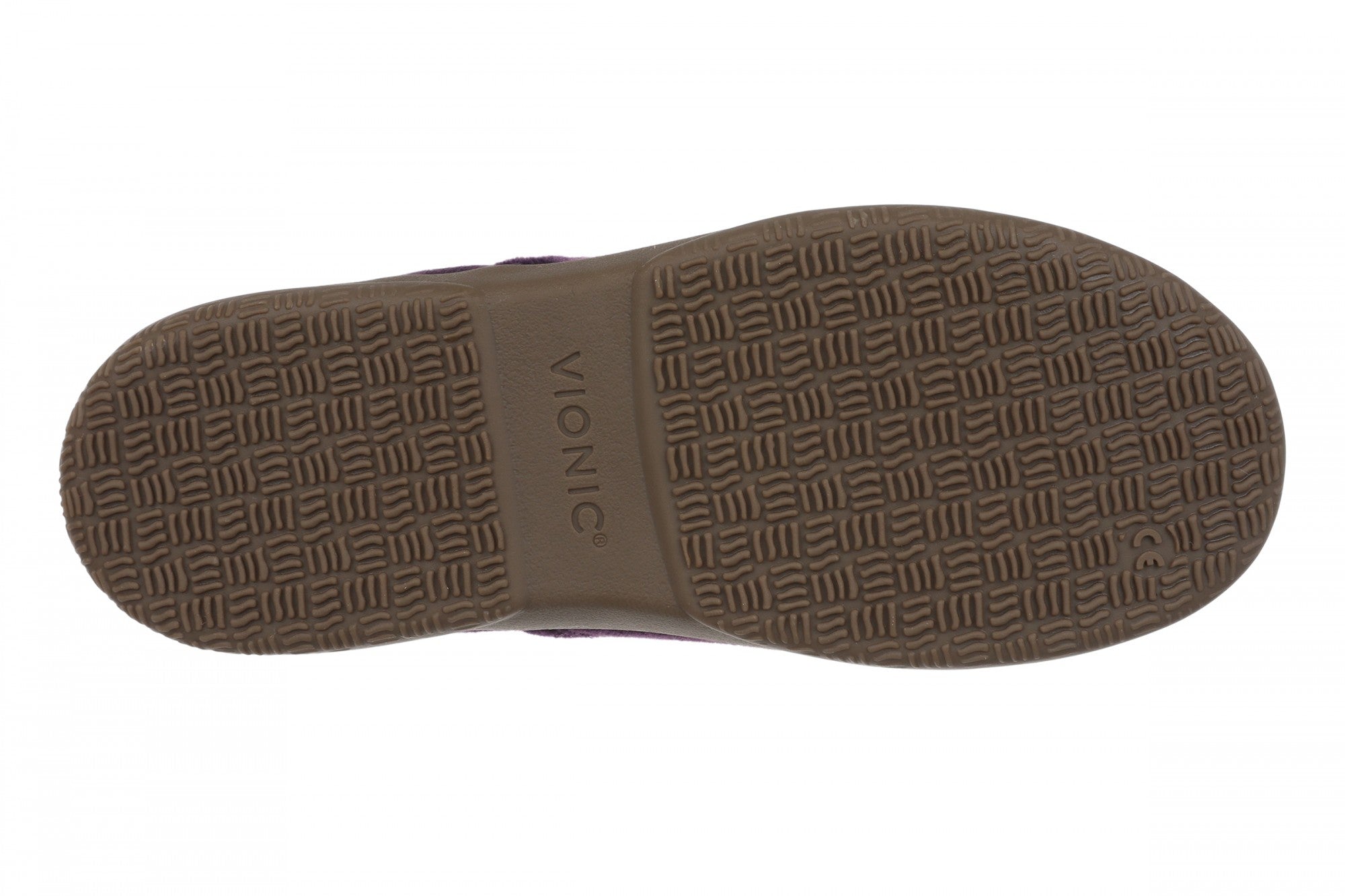 Vionic Clare Slipper - Women's Cozy Orthotic Arch Support Slippers - Amethyst - Bottom