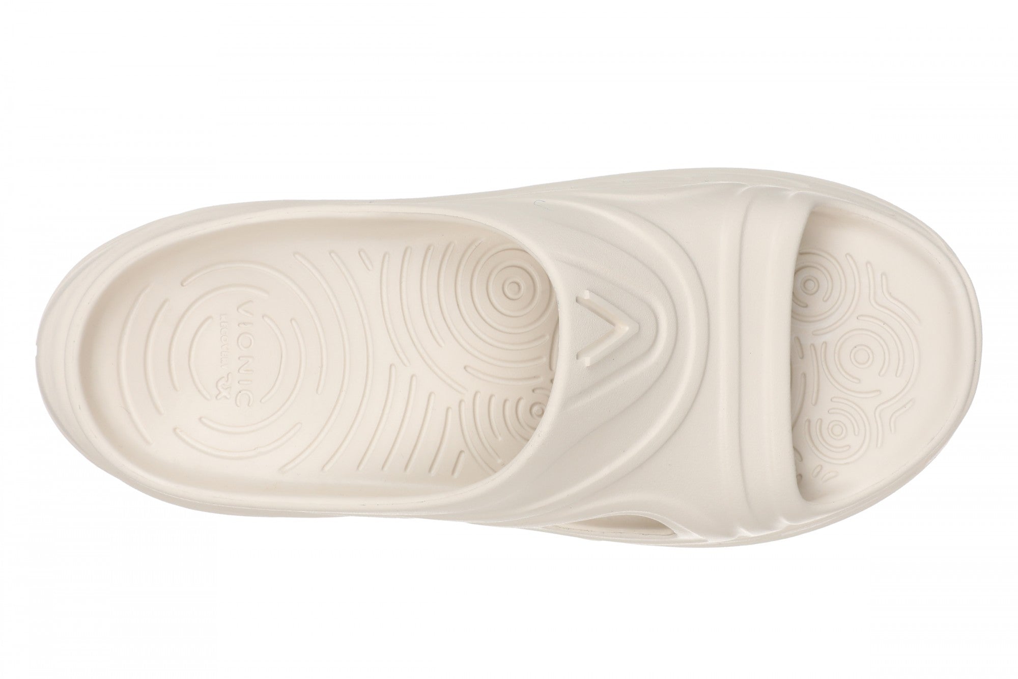 Vionic Cove Rx Unisex Slide Sandal - Cream - Top