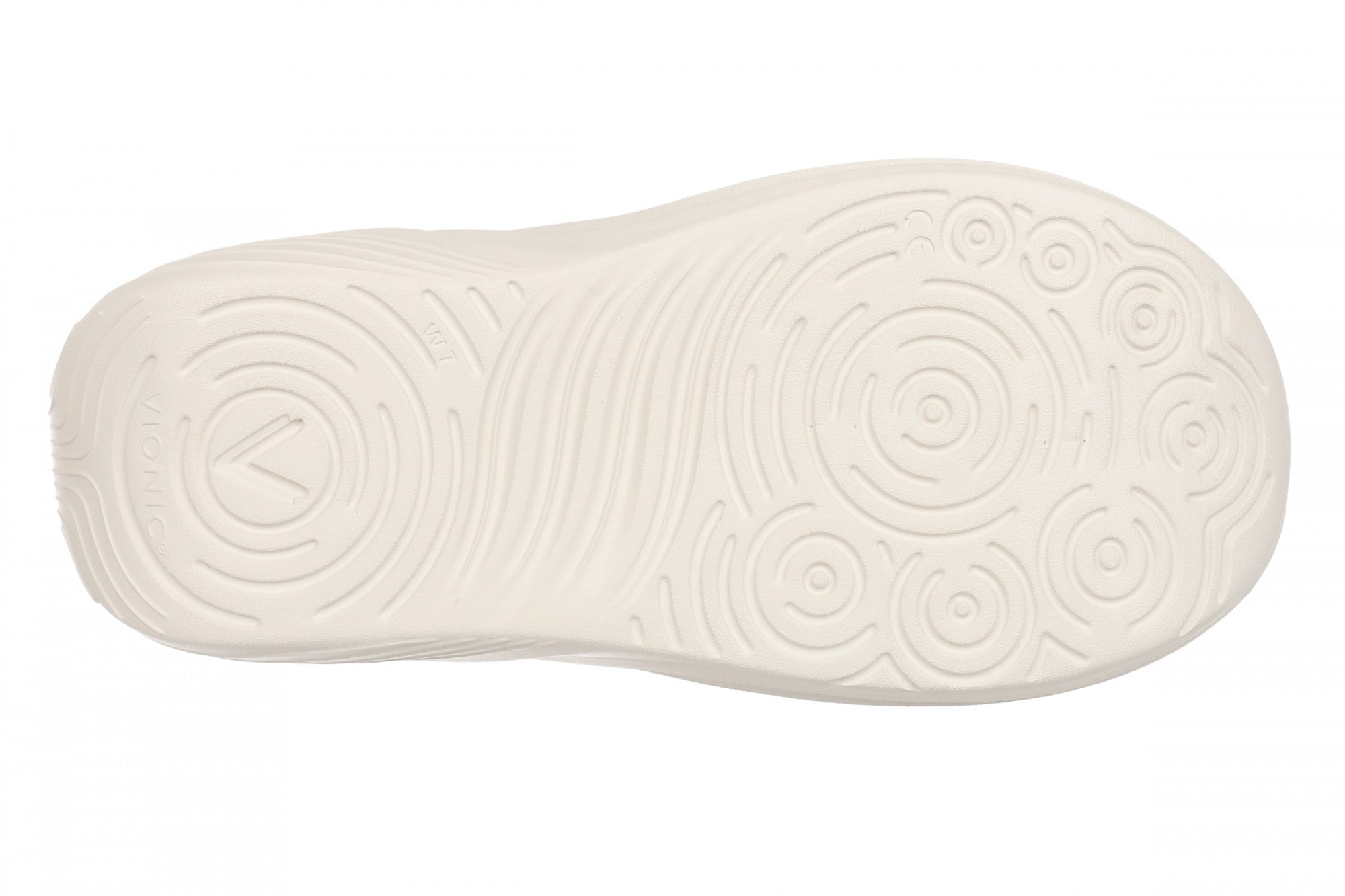 Vionic Cove Rx Unisex Slide Sandal - Cream - Bottom