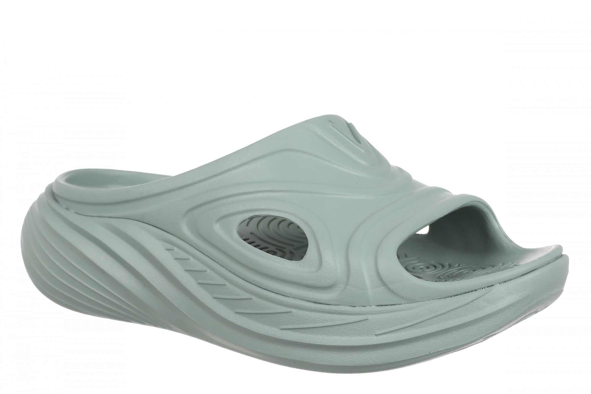Vionic Cove Rx Unisex Slide Sandal - Iceberg Green - Angle main