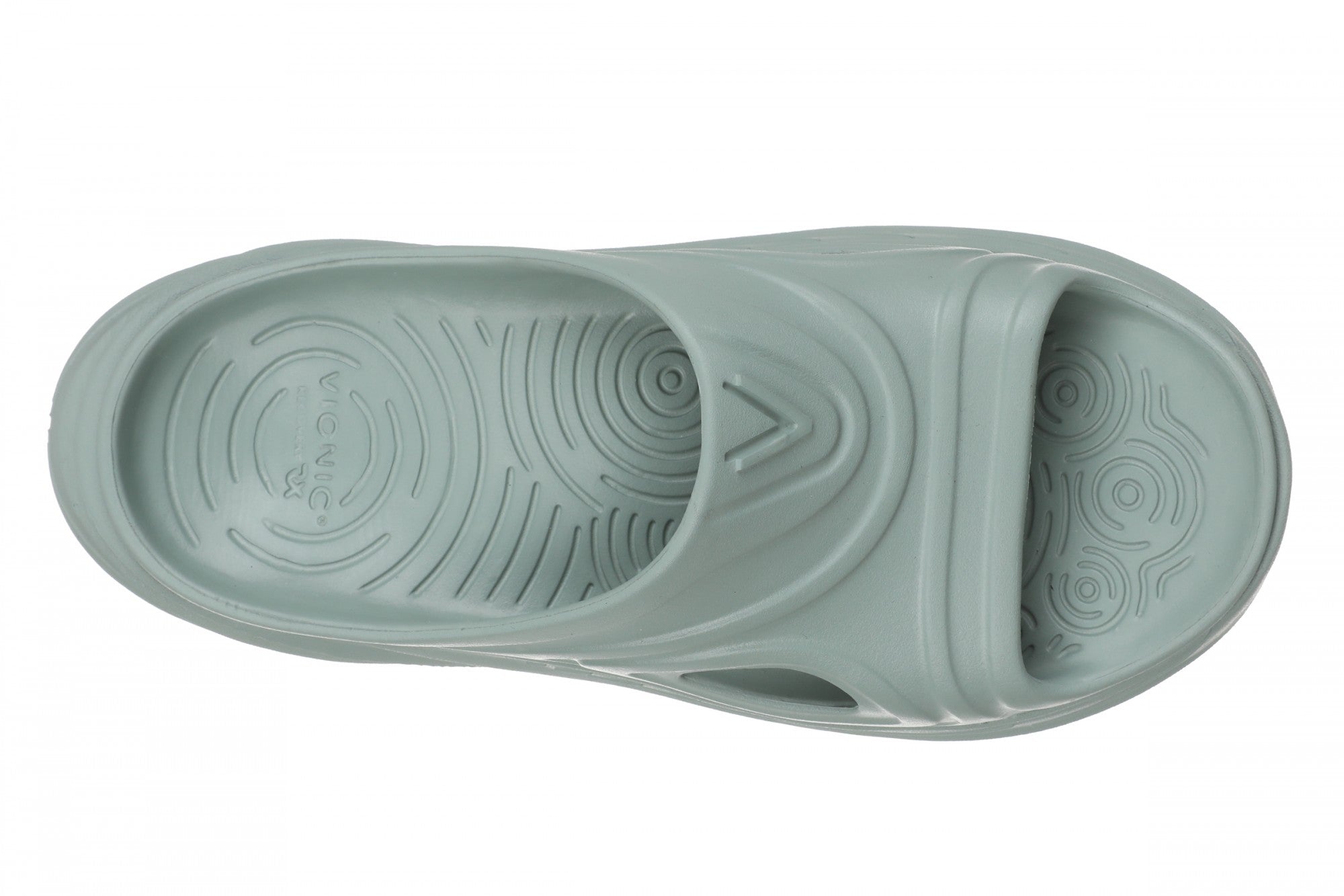 Vionic Cove Rx Unisex Slide Sandal - Iceberg Green - Top