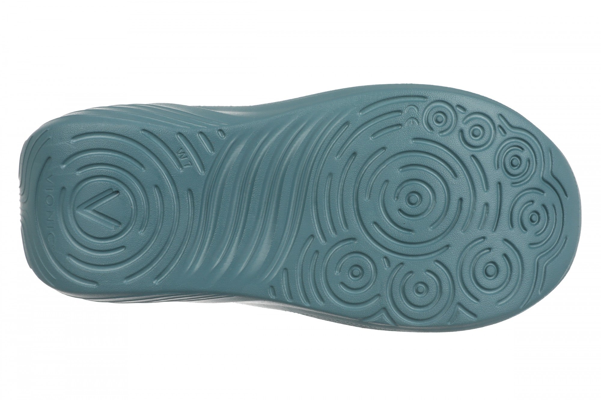 Vionic Cove Rx Unisex Slide Sandal - Bodega Blue - Bottom