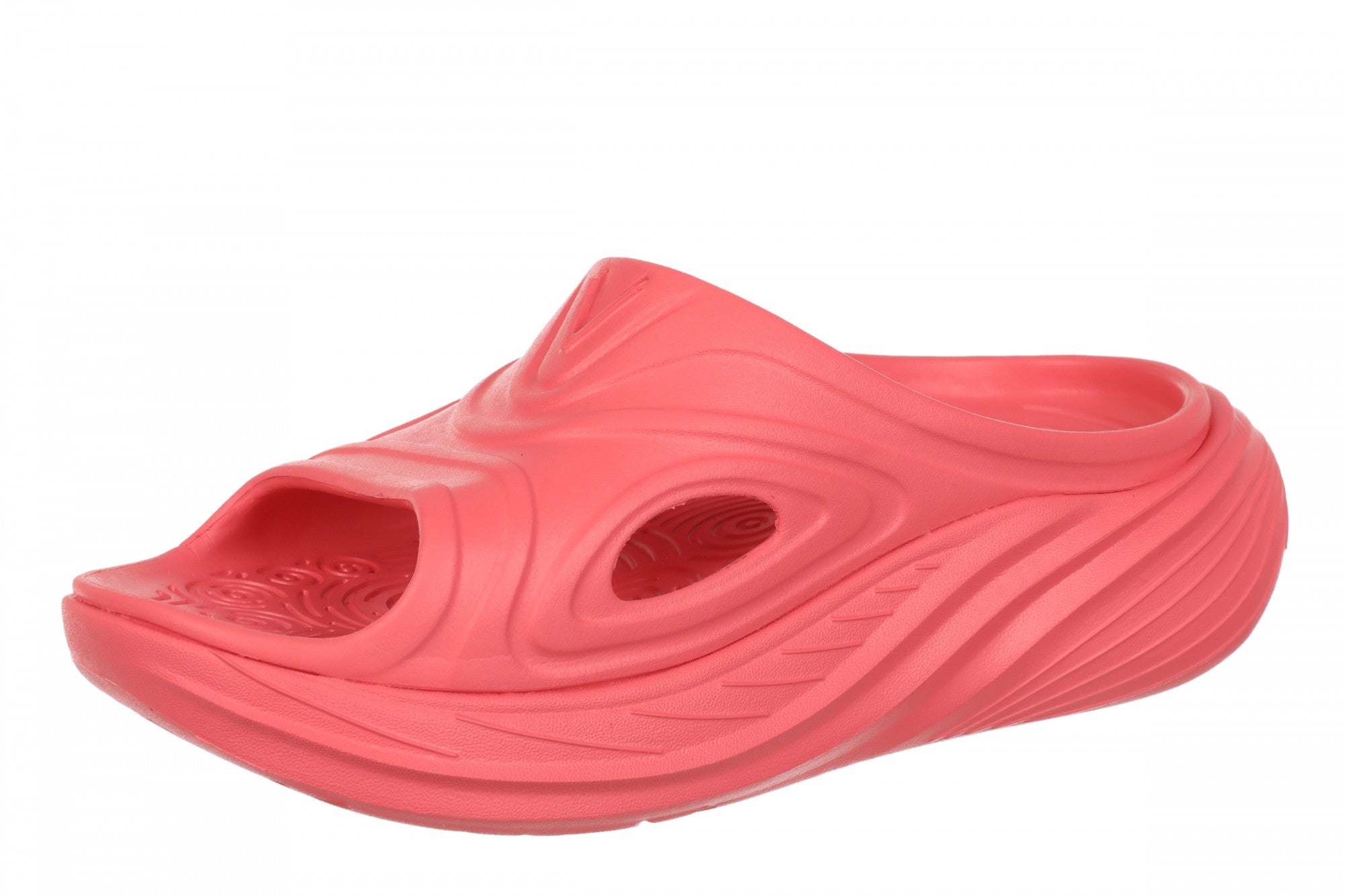 Vionic Cove Rx Unisex Slide Sandal - Strawberry - Left angle