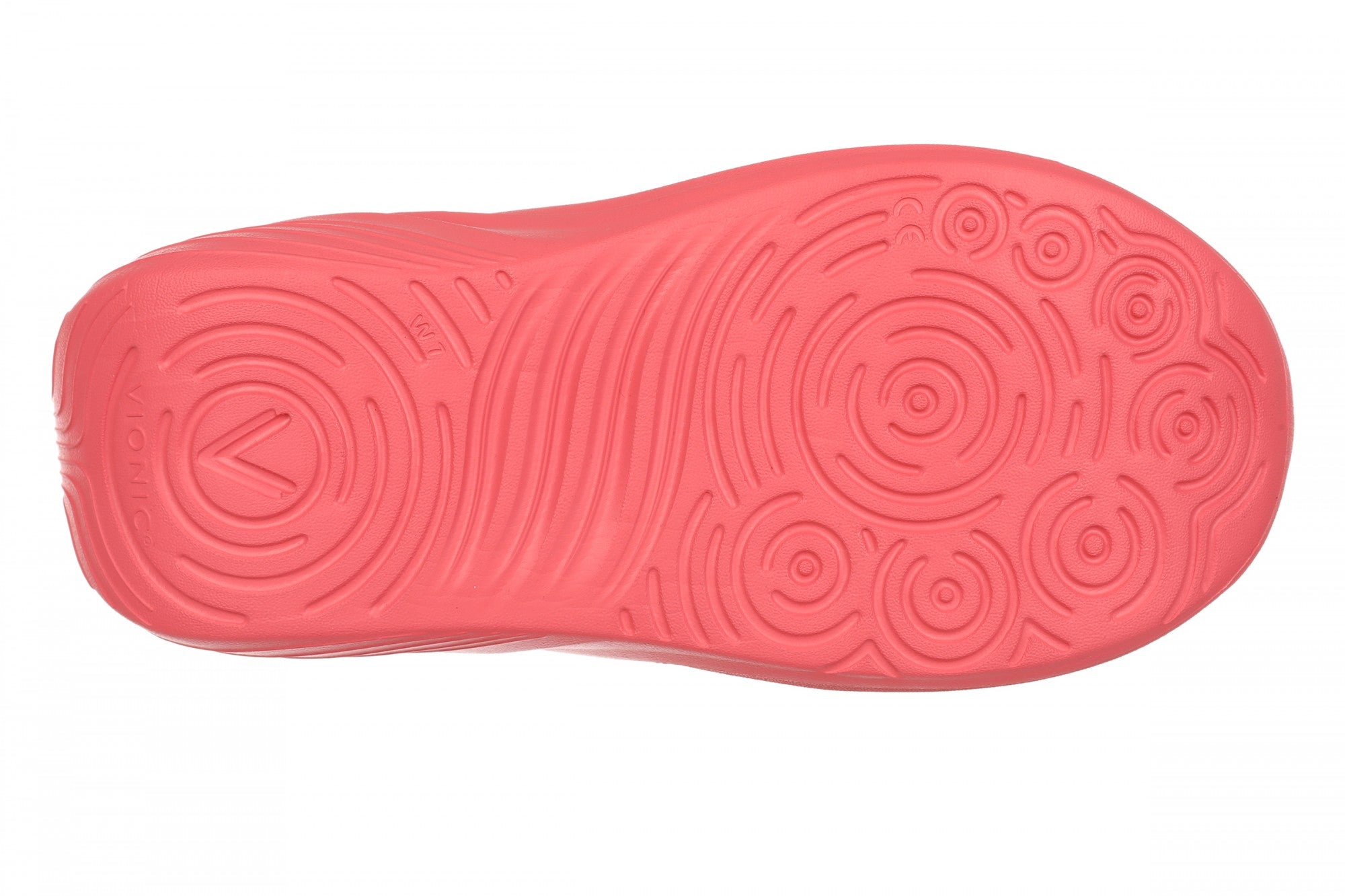 Vionic Cove Rx Unisex Slide Sandal - Strawberry - Bottom