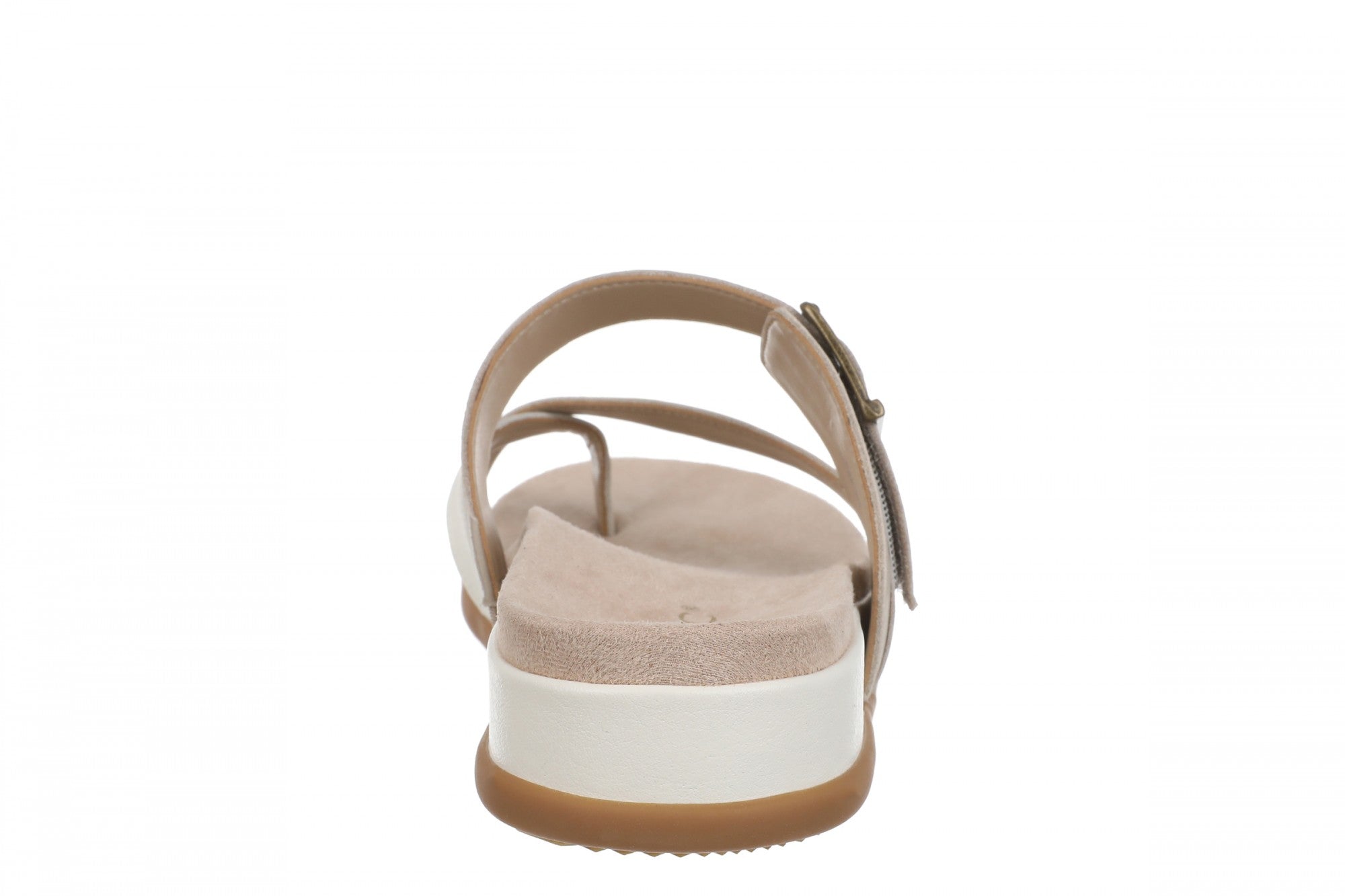 Vionic Carmela Women's Thong Sandals - Ivory Multi - Back