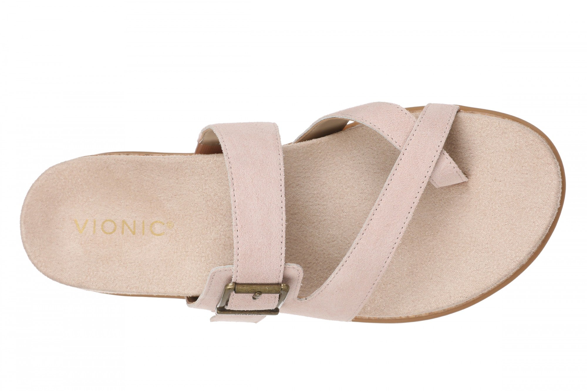 Vionic Carmela Women's Thong Sandals - Cameo Rose - Top