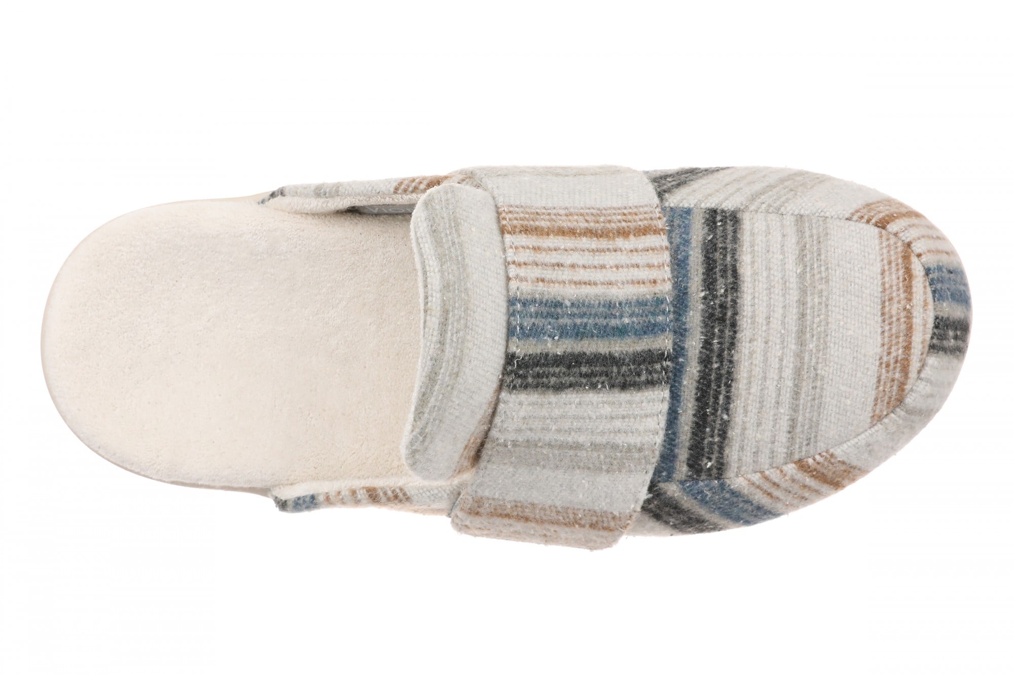 Vionic Gemma II Women's Mule/Clog Slipper - Cream Multi - Top