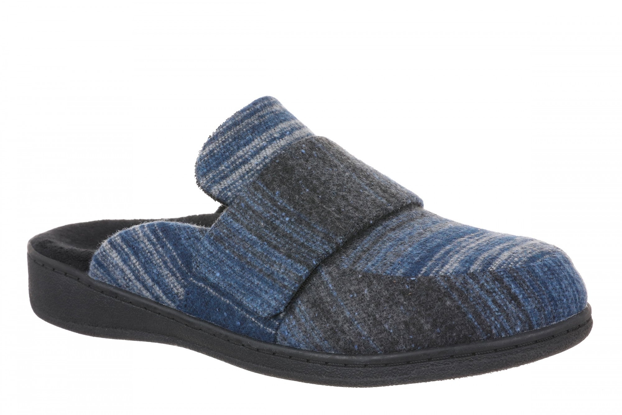 Vionic Gemma II Women's Mule/Clog Slipper - Dark Denim Multi - Angle main