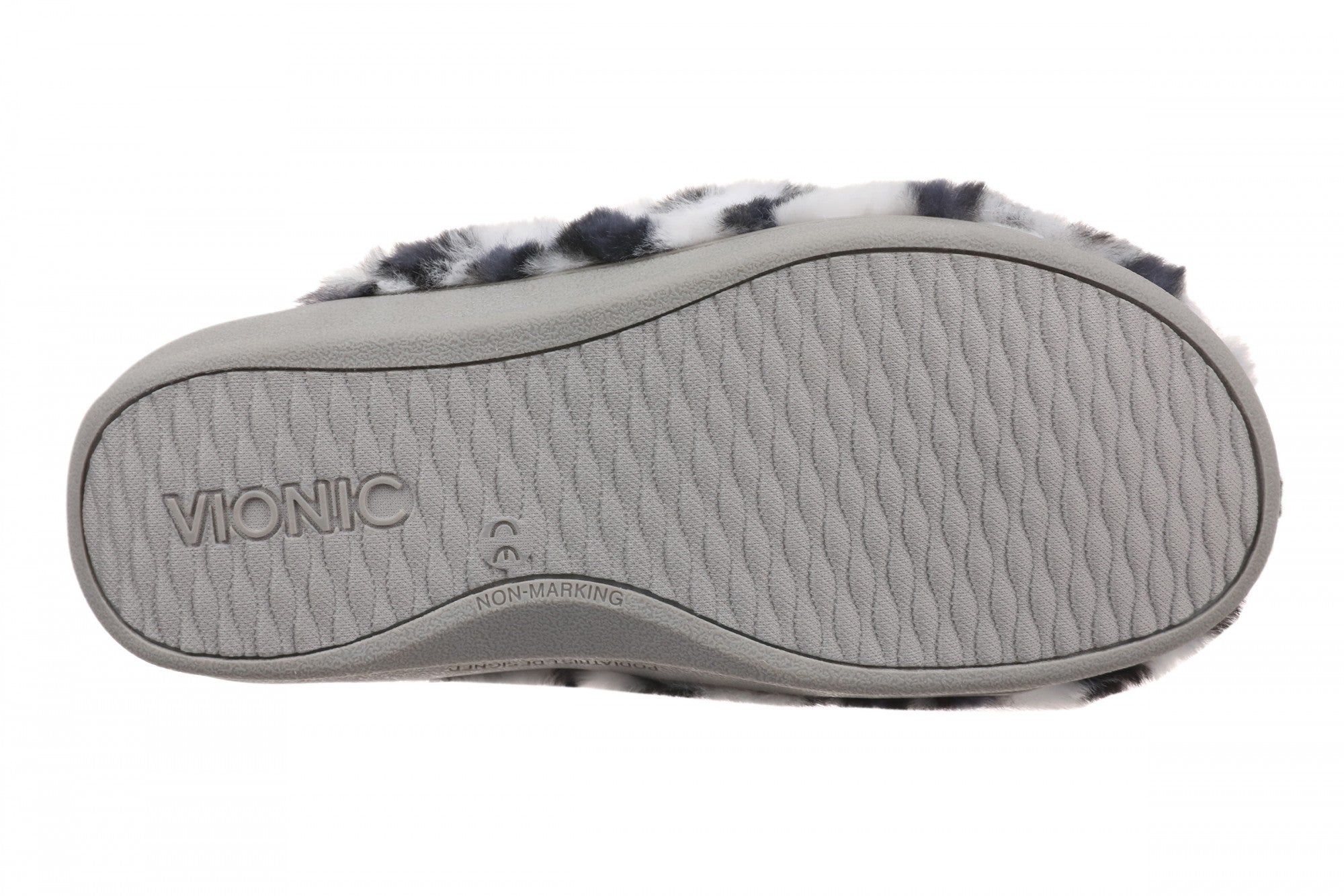 Vionic Gemma II Women's Mule/Clog Slipper - White Multi - Bottom