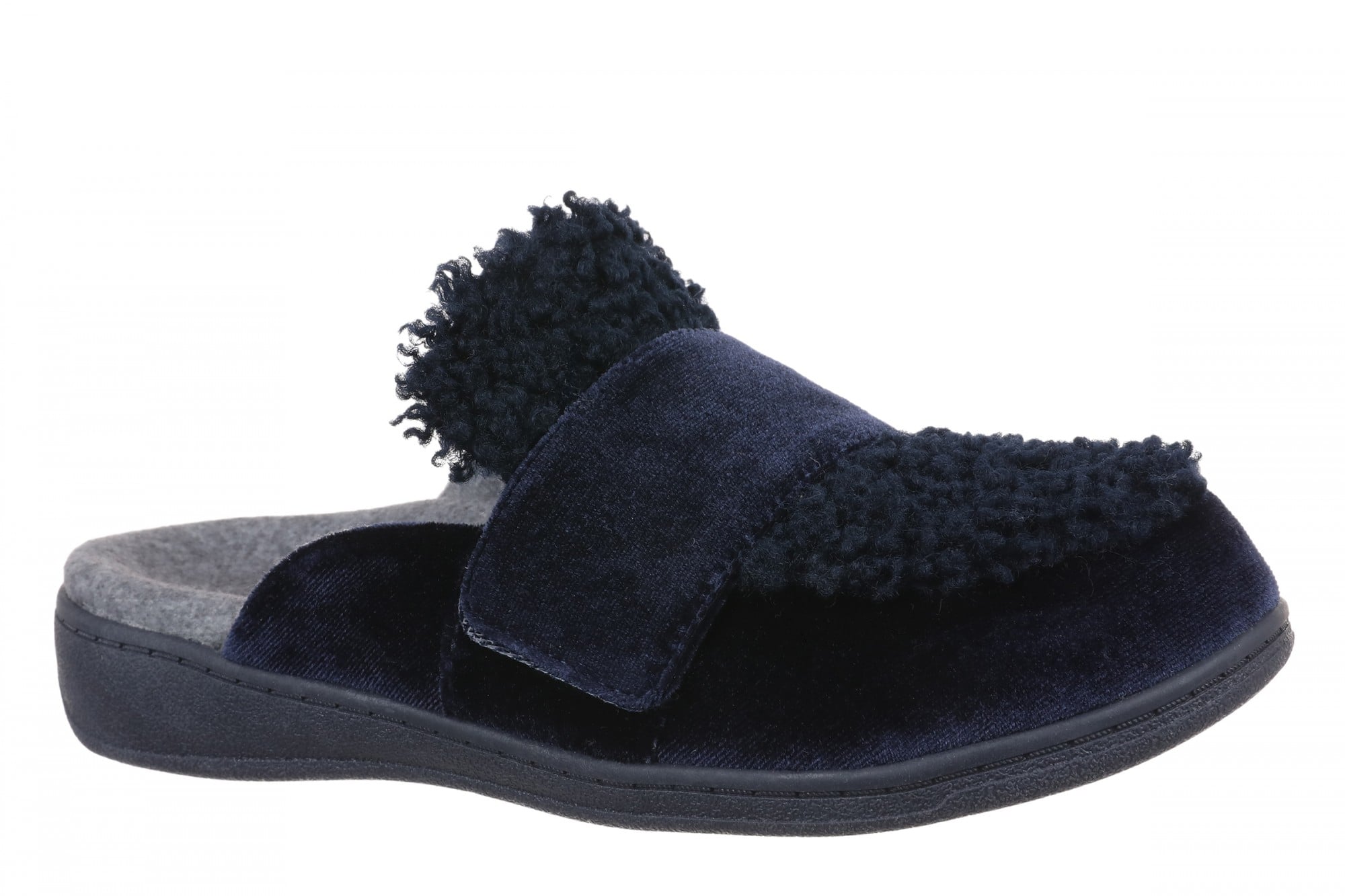Vionic Gemma II Women's Mule/Clog Slipper - Navy Blazer - Angle main