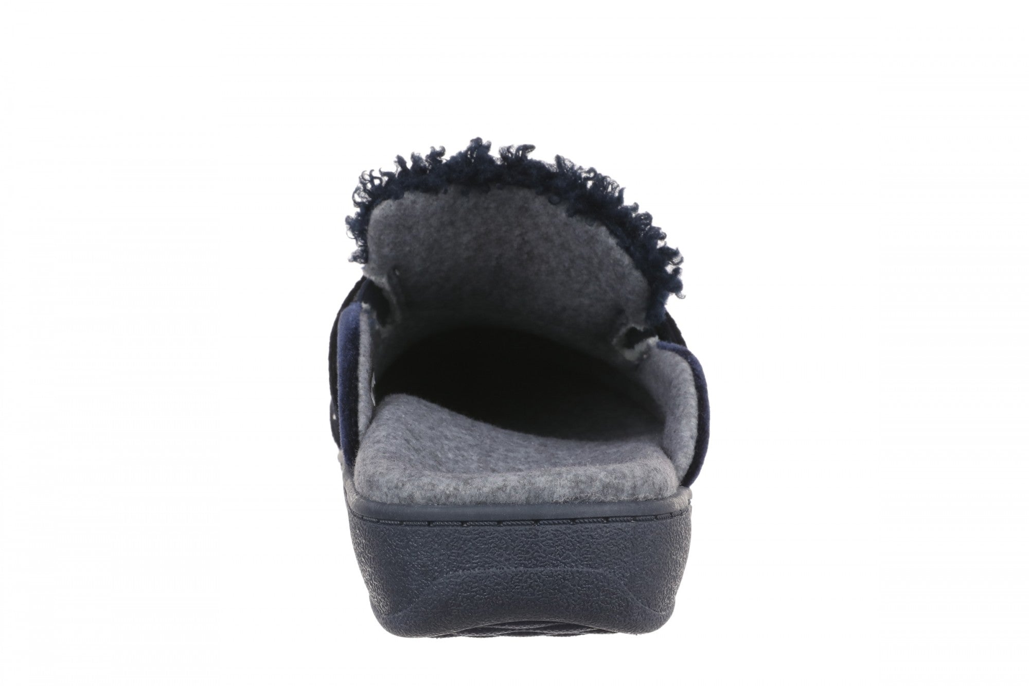 Vionic Gemma II Women's Mule/Clog Slipper - Navy Blazer - Back