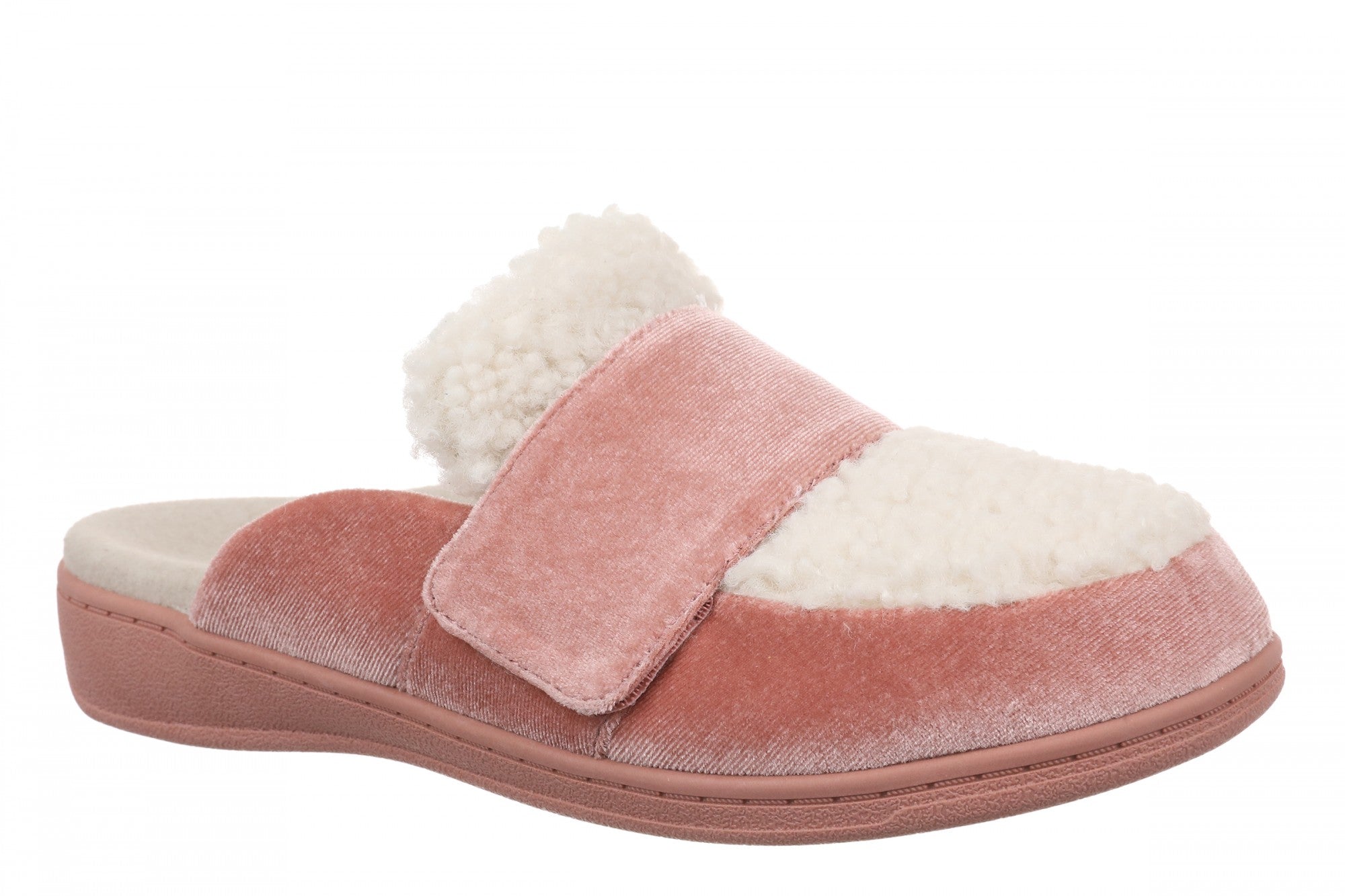Vionic Gemma II Women's Mule/Clog Slipper - Light Pink - Angle main