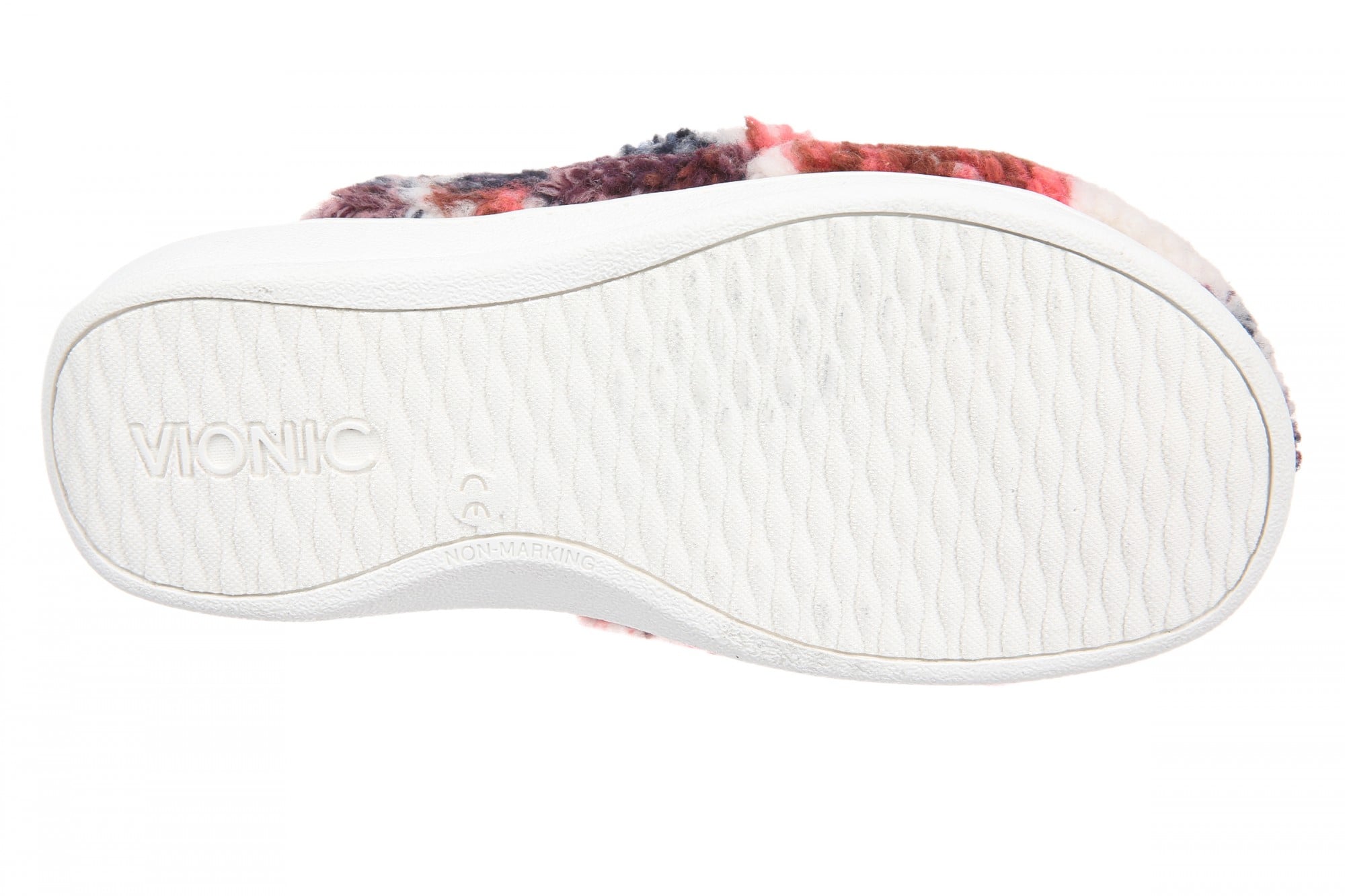 Vionic Gemma II Women's Mule/Clog Slipper - Ivory Floral - Bottom
