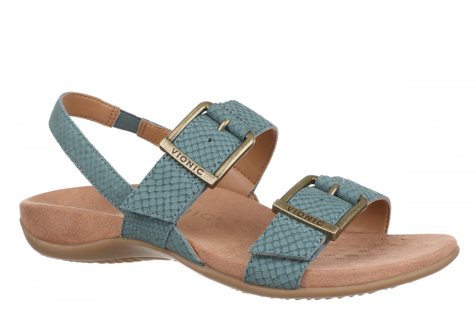 Vionic Reese Women's Slingback Sandal in Bodega Blue