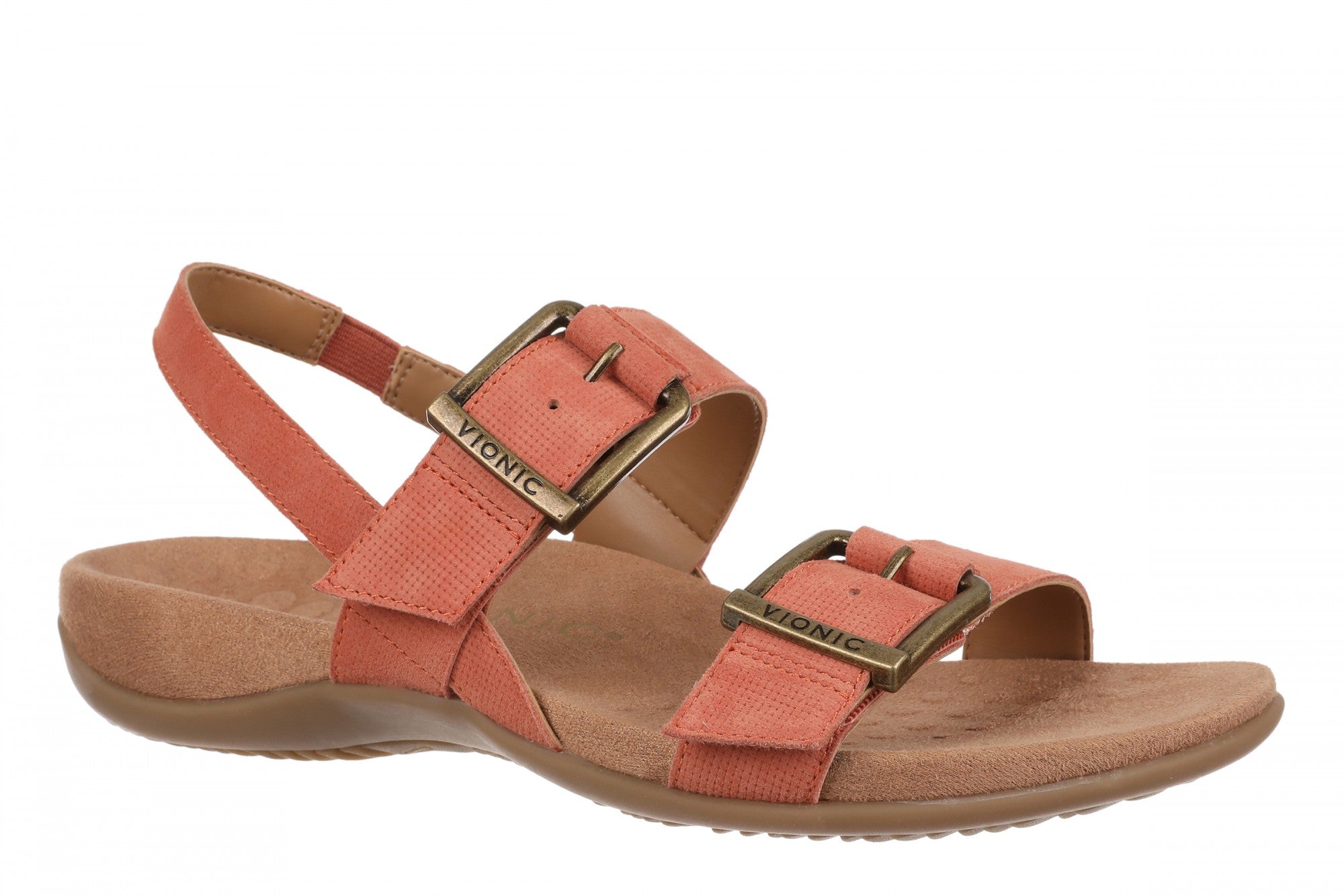 Vionic Reese Women's Slingback Sandal in Apricot Brandy