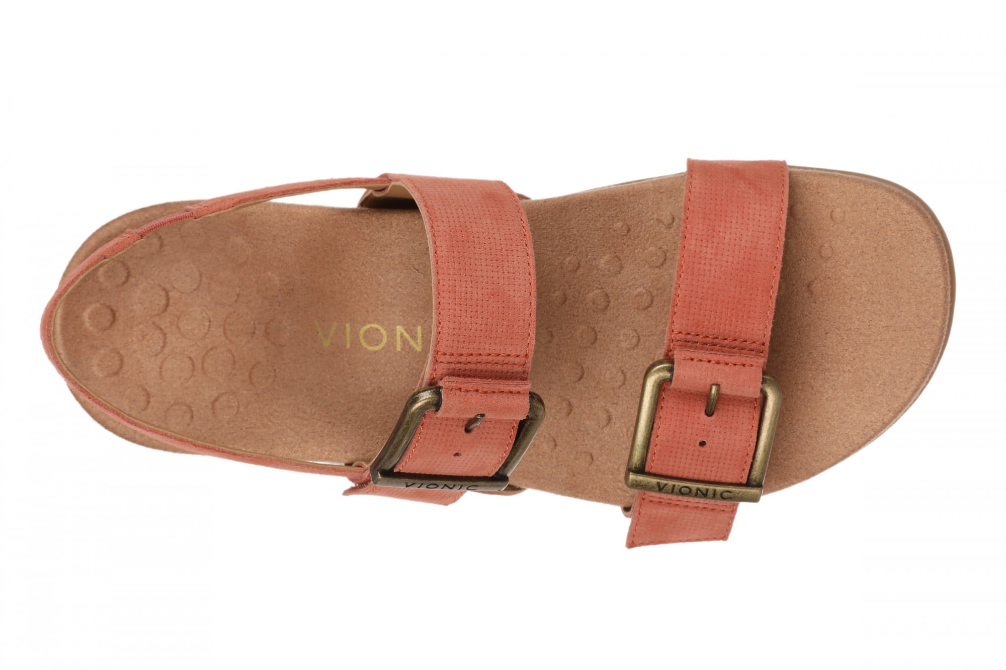 Vionic Reese Women's Slingback Sandal - Apricot Brandy - Top