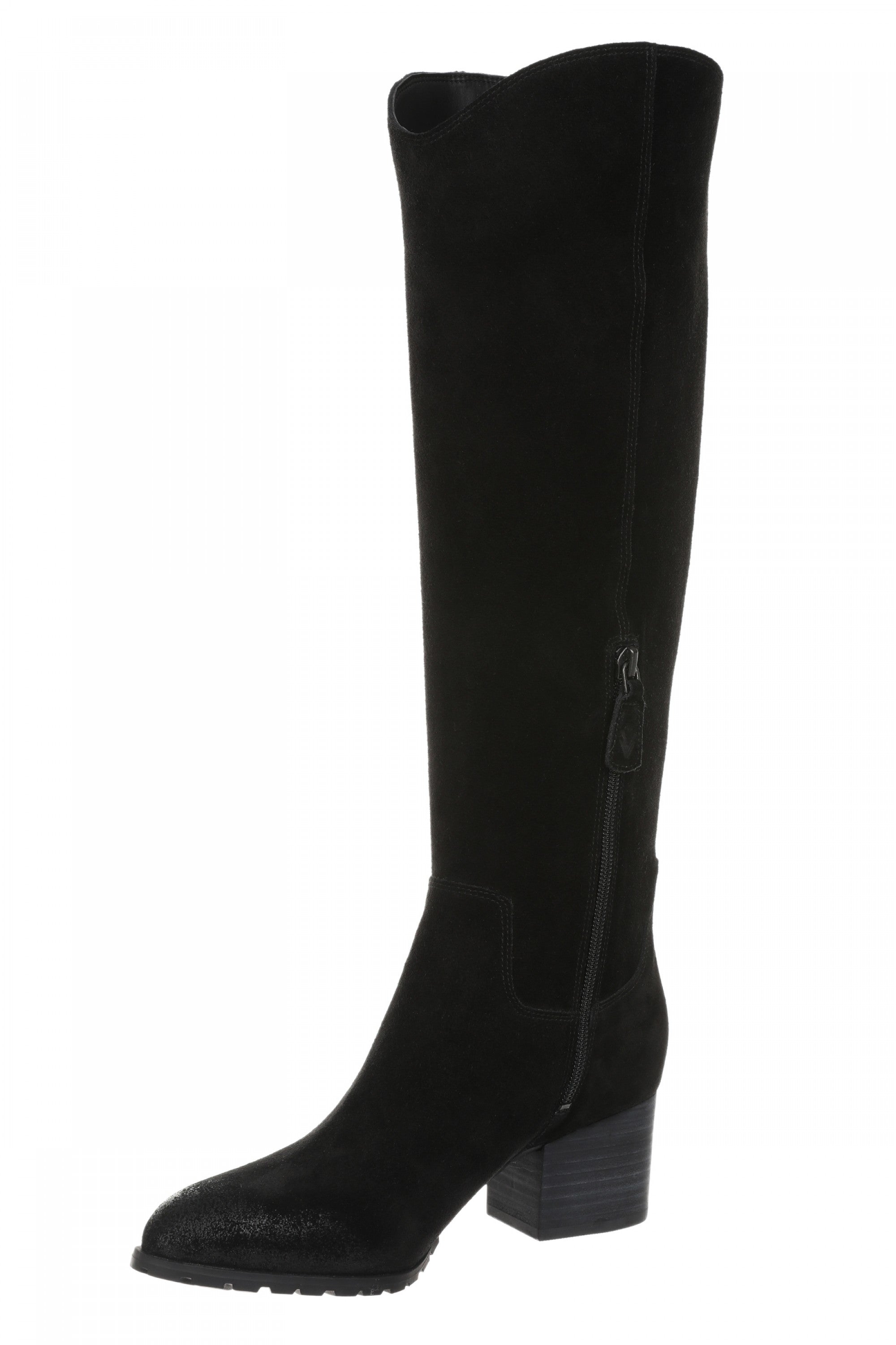 Vionic Bixby Women's High Shaft Boots Knee - Black Wide Calf - Left angle