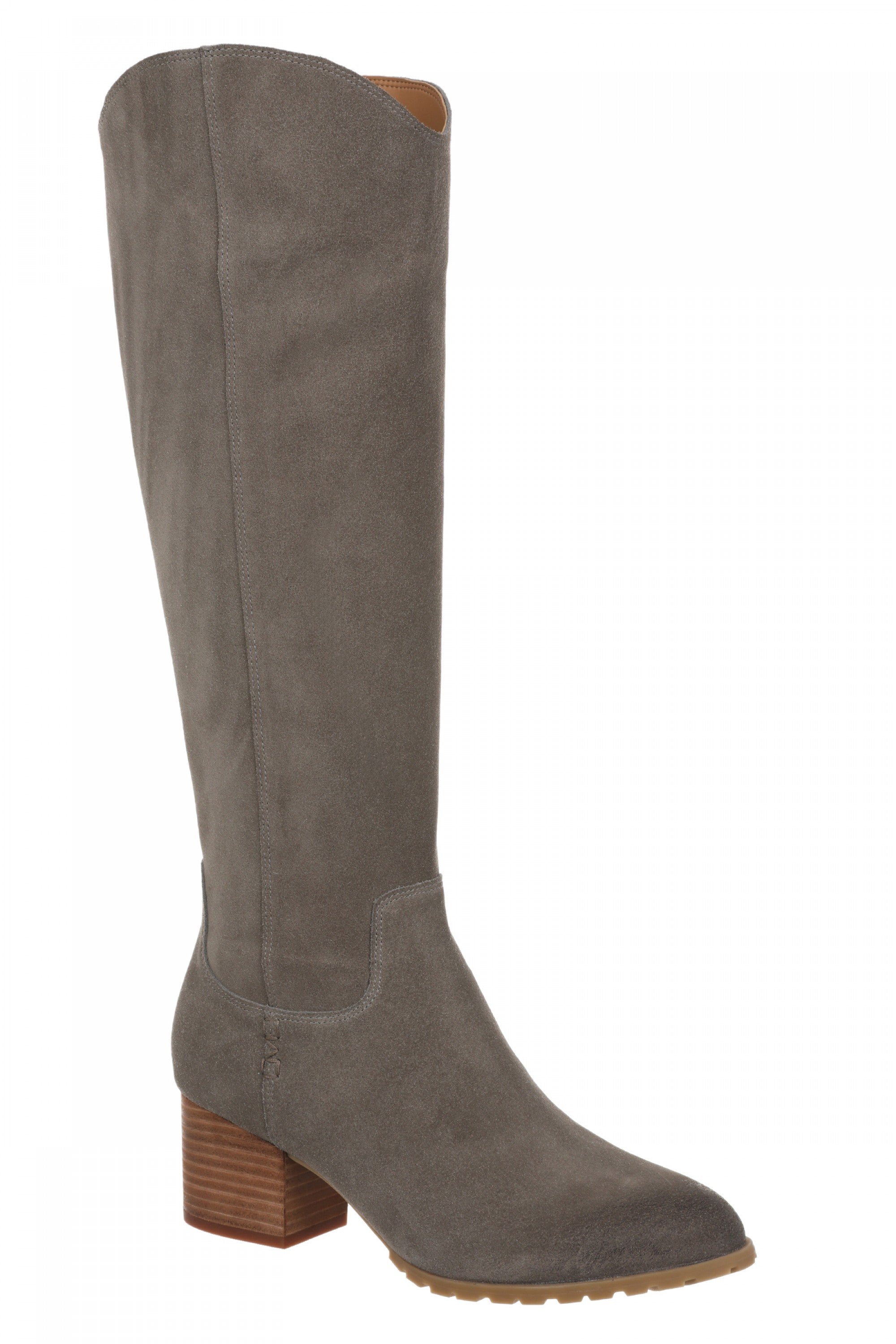 Vionic Bixby Women's High Shaft Orthotic Boots in Stone