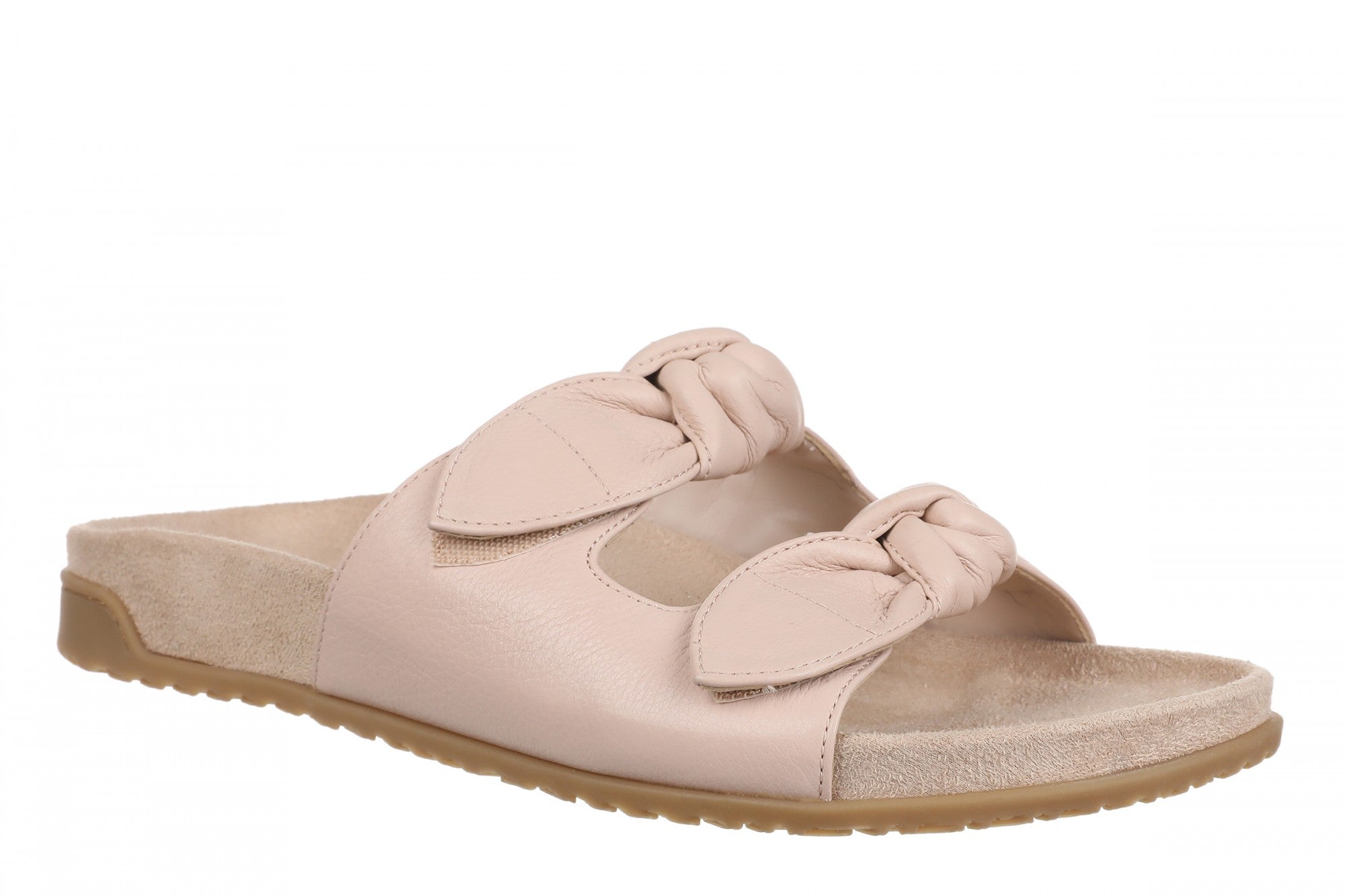 Vionic Elara Women's Orthotic Comfort Slide Sandals in Cameo Rose