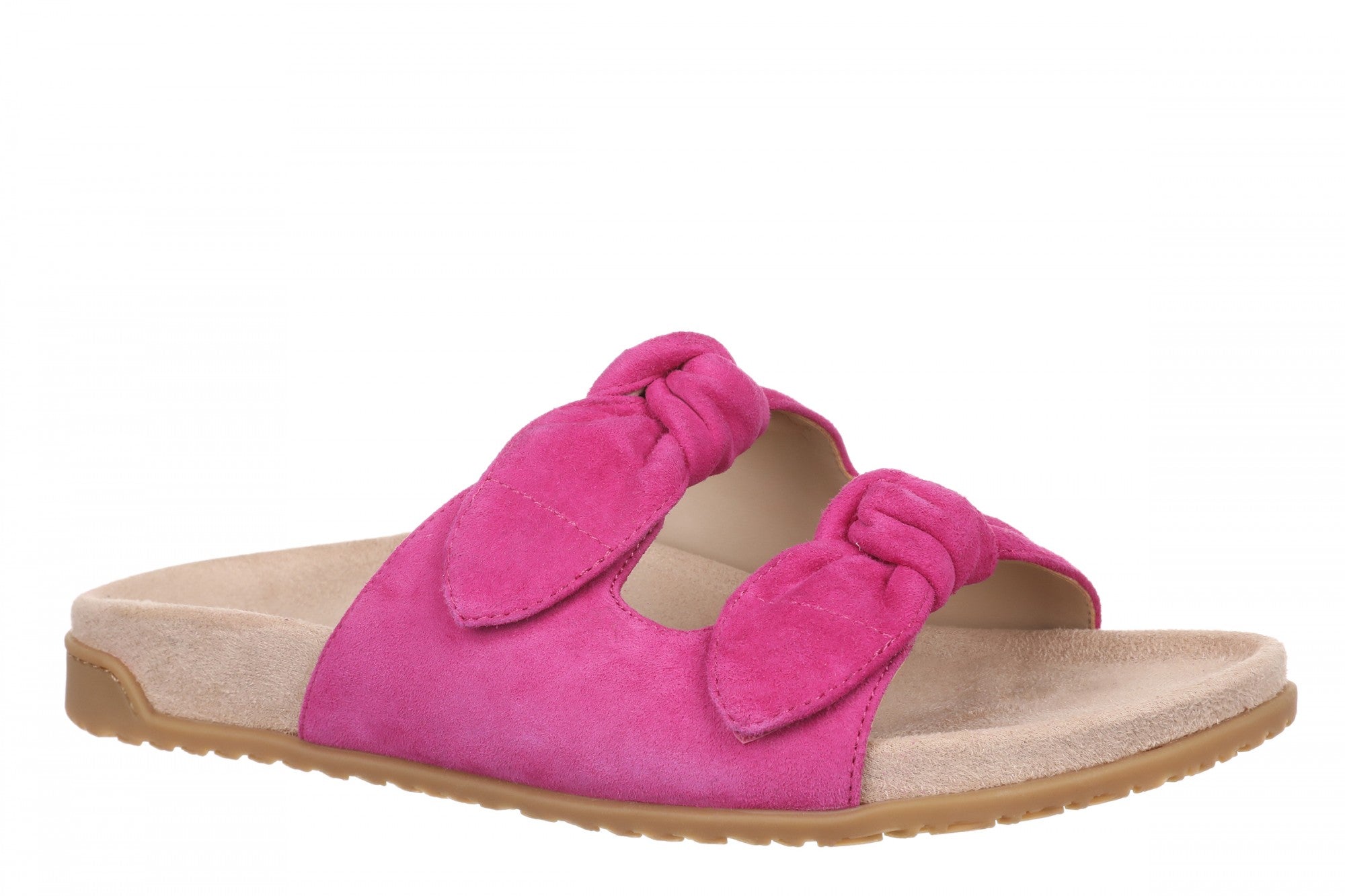 Vionic Elara Women's Orthotic Comfort Slide Sandals in Rose Violet