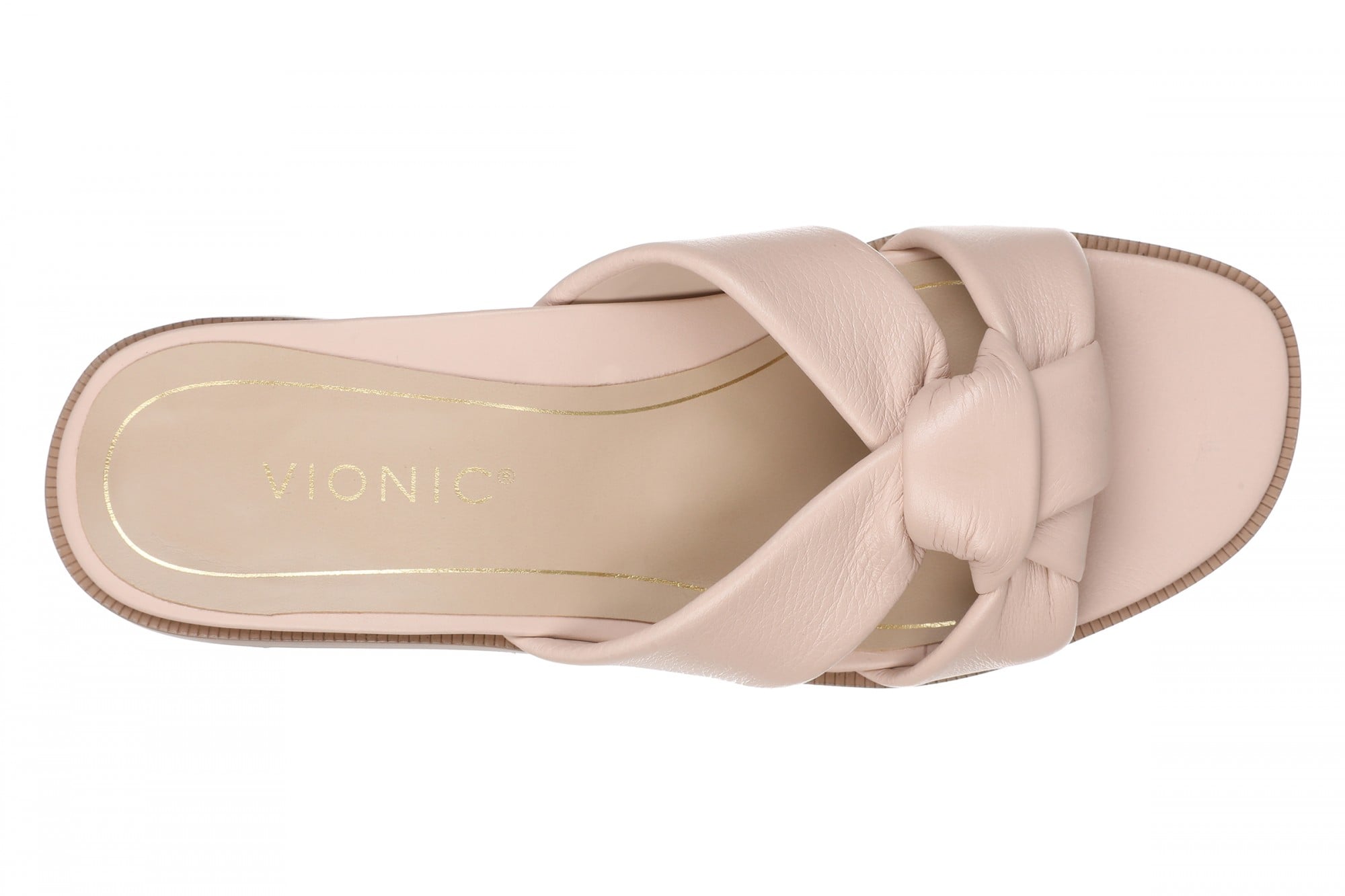 Vionic Mabel Women's Heeled Dressy Sandal - Cameo Rose - Top