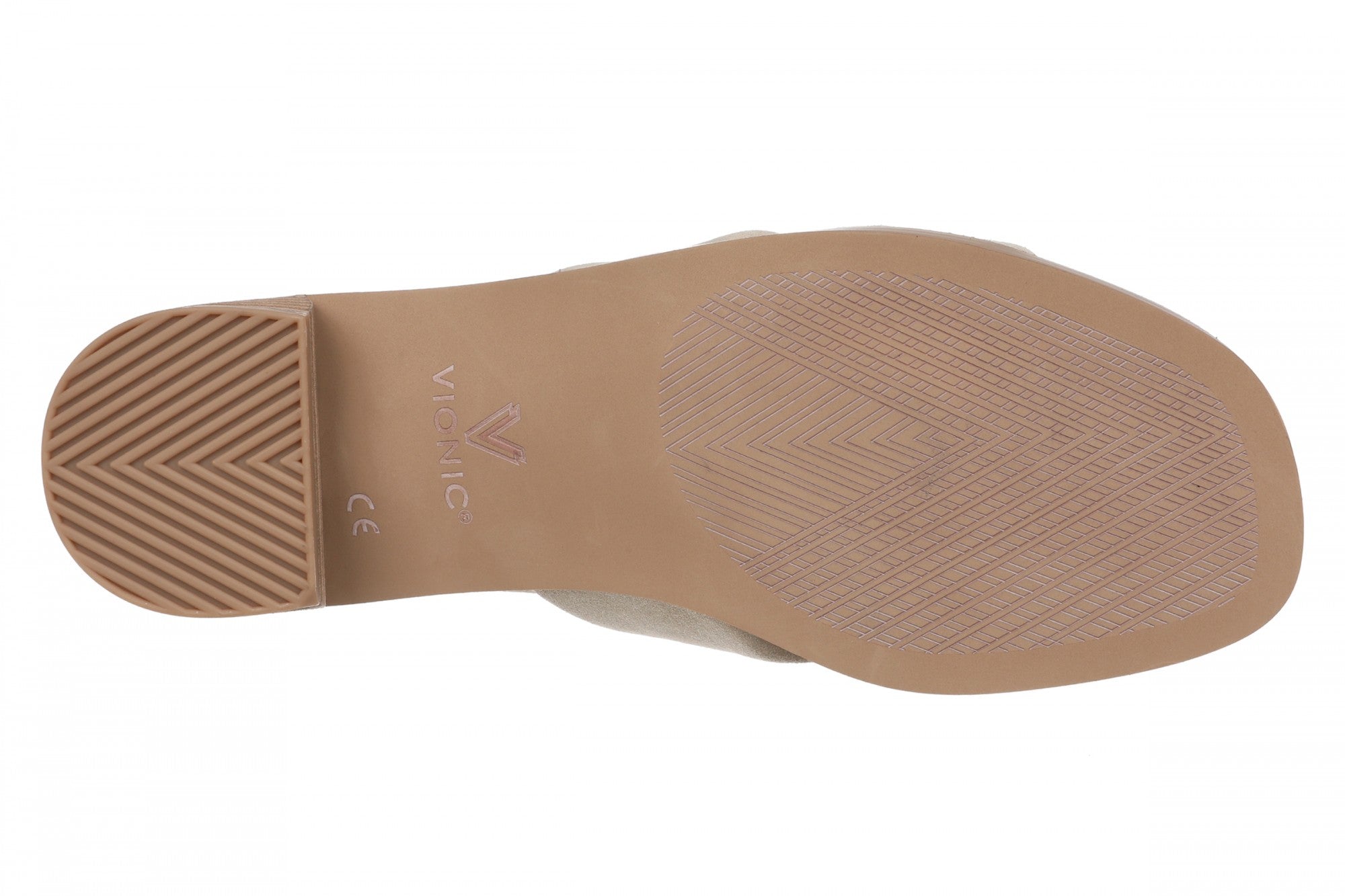 Vionic Mabel Women's Heeled Dressy Sandal - Gold - Bottom