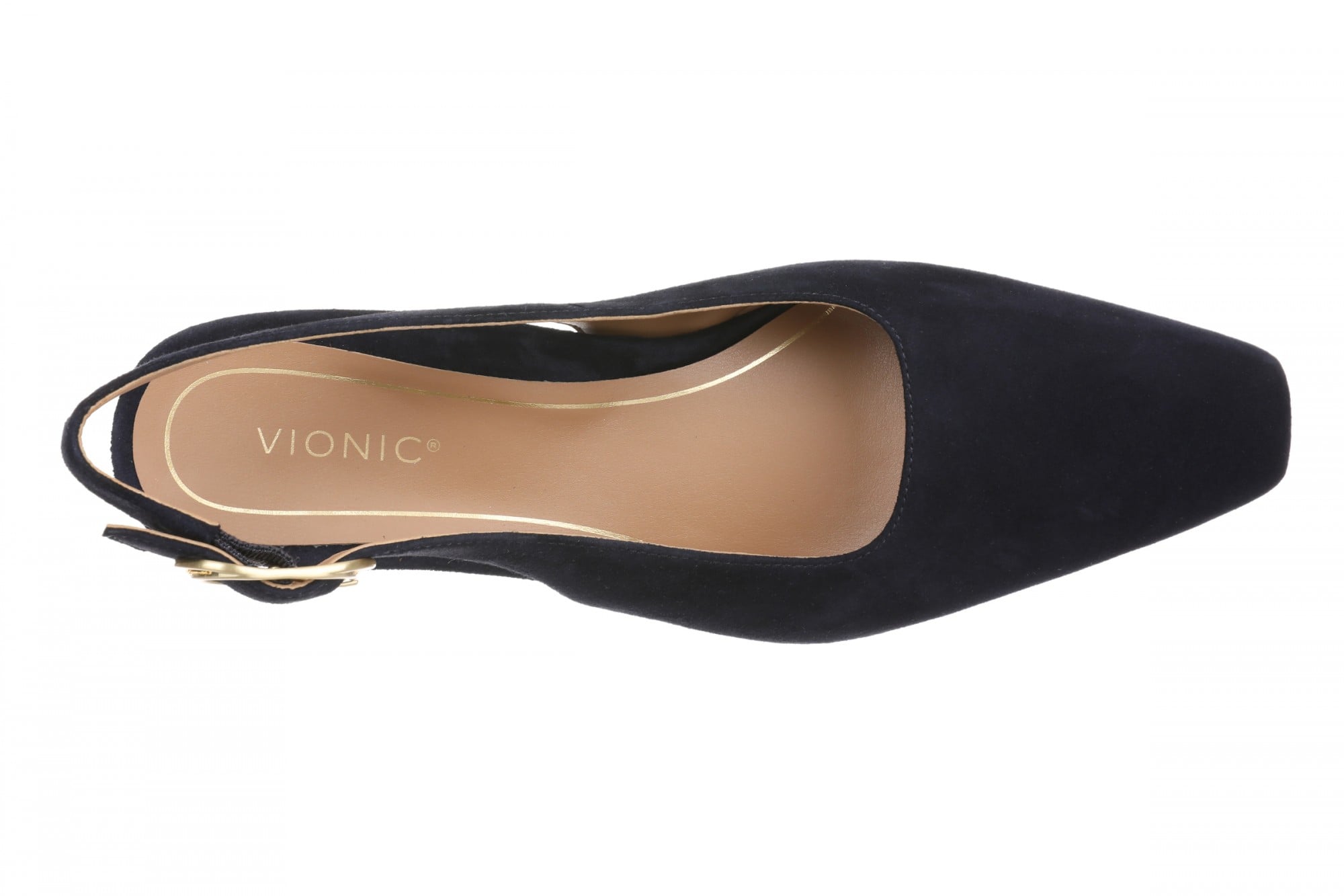 Vionic Stella Women's Cushioned Slingback Heel - Navy Blazer - Top