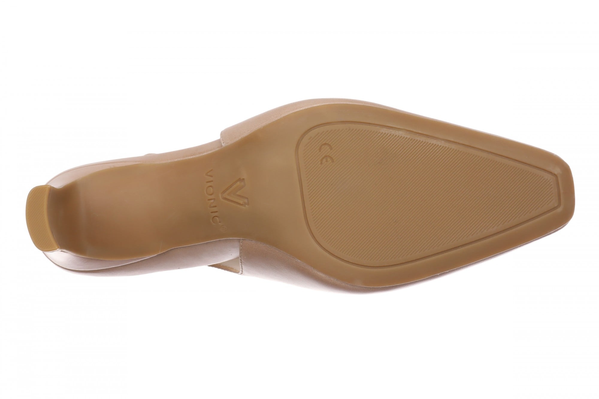 Vionic Stella Women's Cushioned Slingback Heel - Desert Sand - Bottom