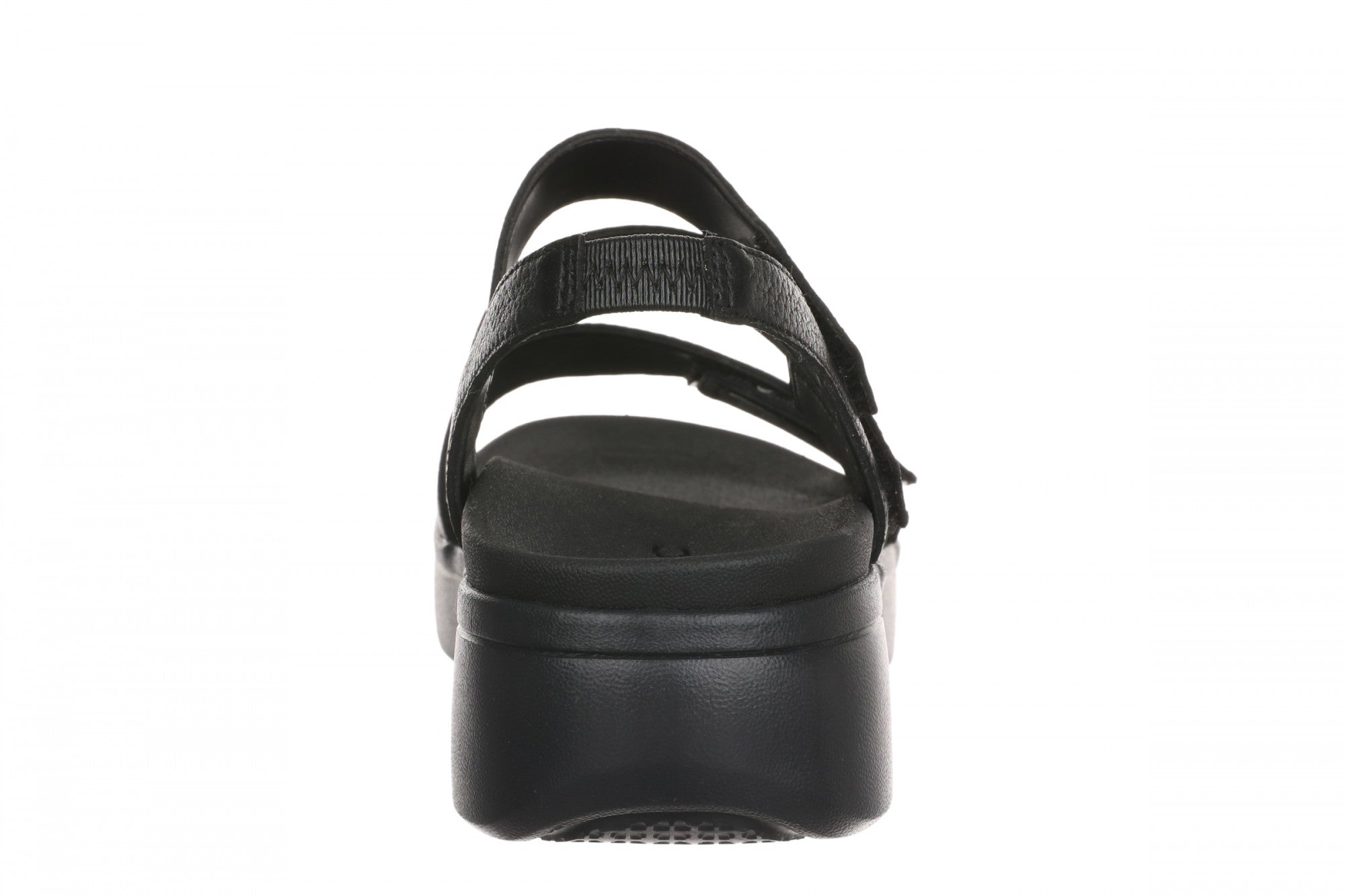 Vionic Sophia Womens Sandal Slingback Platform - Black - Back