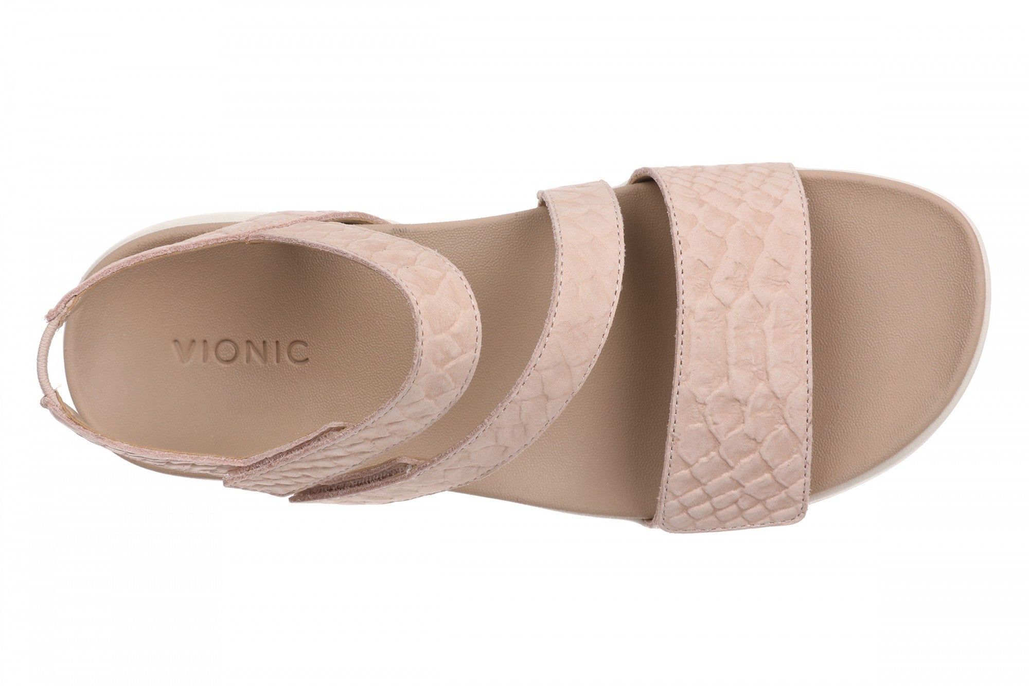 Vionic Sophia Womens Sandal Slingback Platform - Cameo Rose - Top