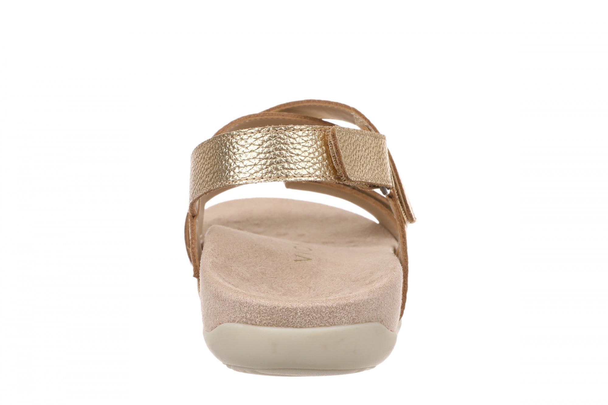 Vionic Raya Women's Cushioned Slingback Sandal - Gold - Back