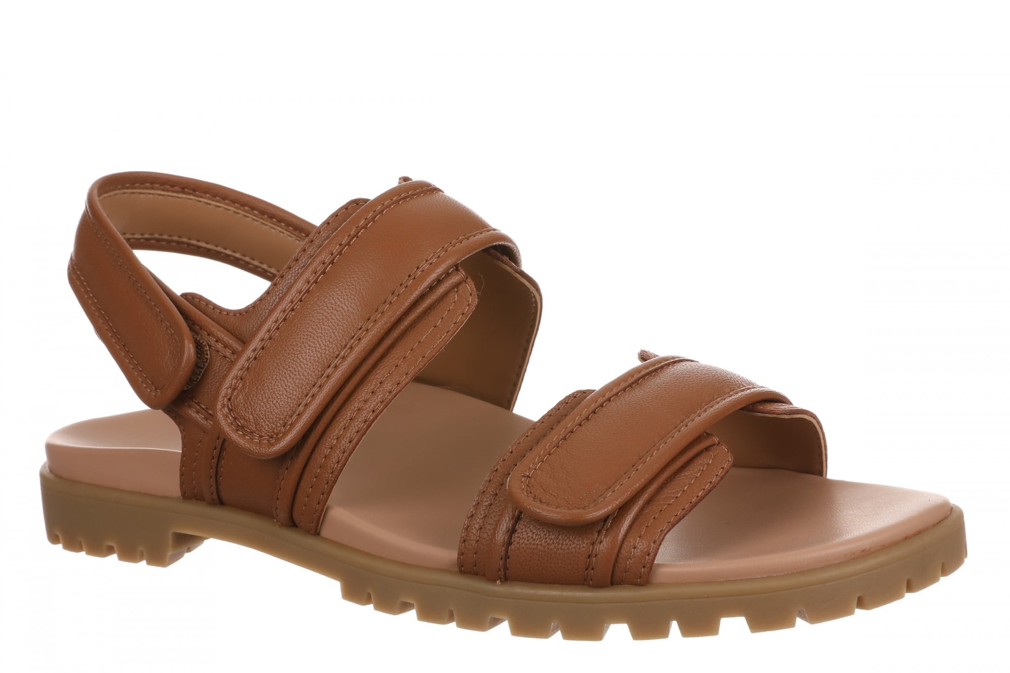 Vionic Cassidy Women's Adjustable Strap Sandal in Tan Napa