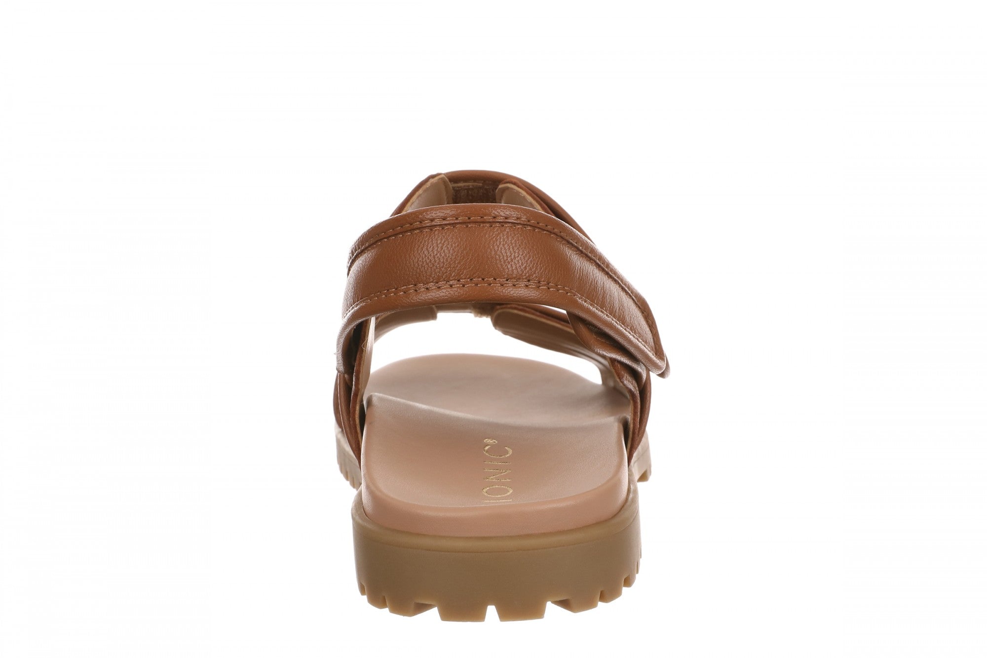 Vionic Cassidy Women's Adjustable Strap Sandal - Tan Napa - Back