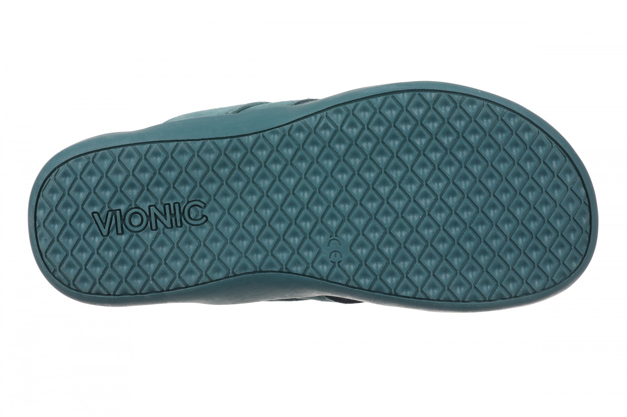 Vionic Shore Women's Orthotic Supportive Comfortable Flip-Flop Sandal - Bodega Blue - Bottom