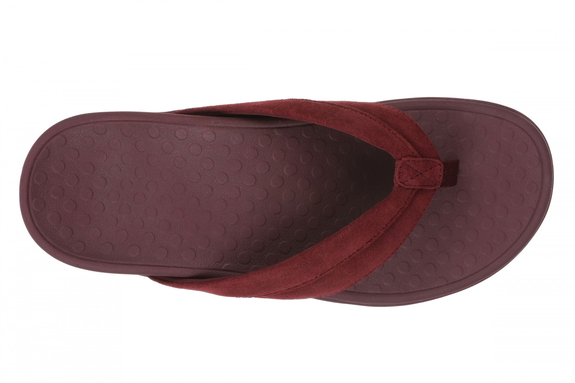Vionic Shore Women's Orthotic Supportive Comfortable Flip-Flop Sandal - Cherry Jubilee - Top