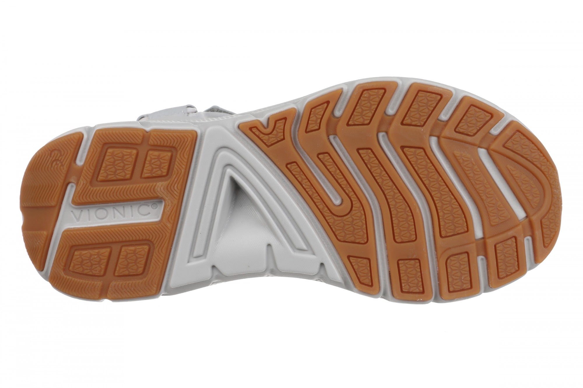 Vionic Walk Max Wanderer Women's Comfort Sandal - Vapor Grey - Bottom