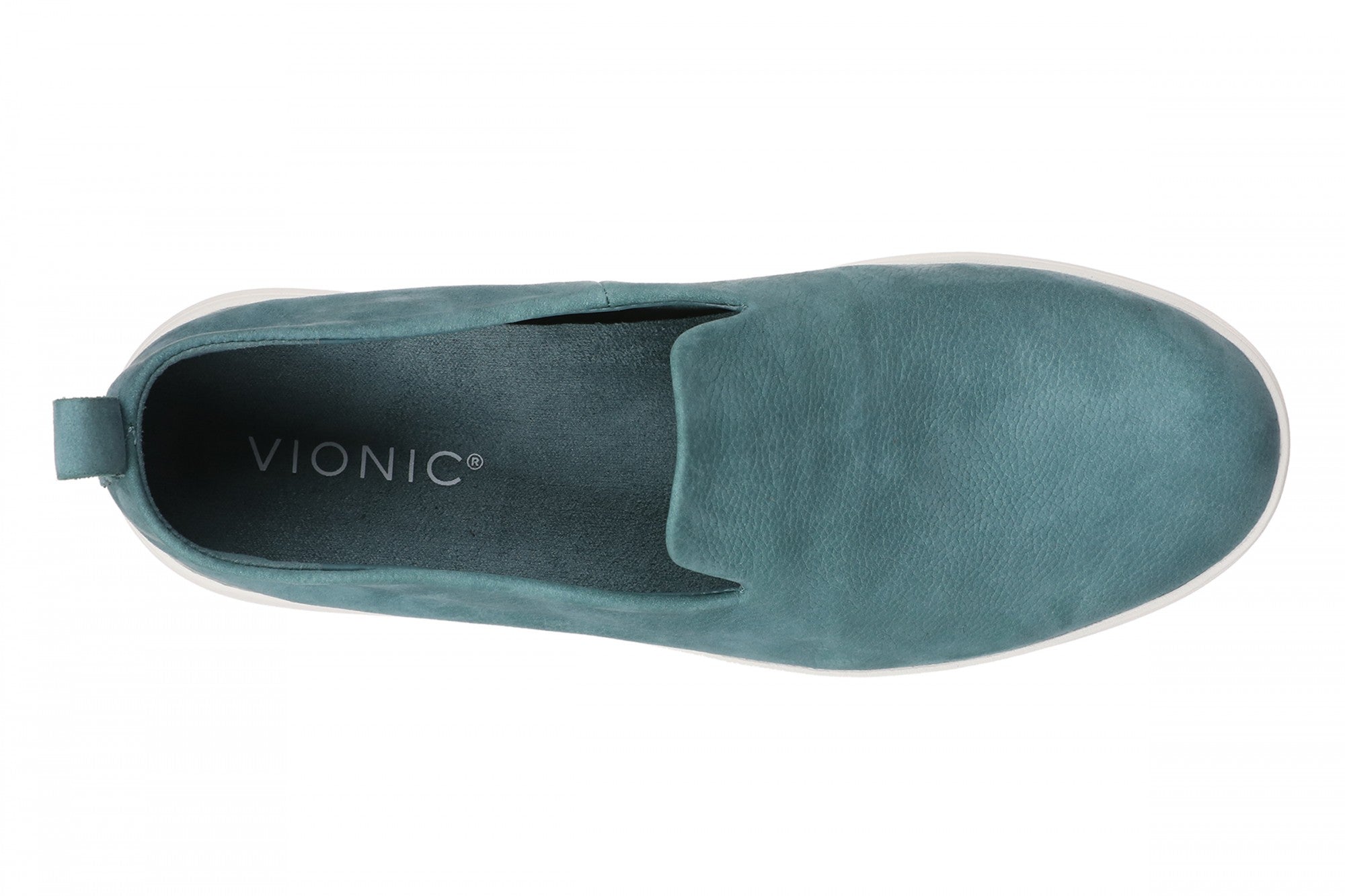 Vionic Uptown Willa Women's Orthotic Slip-On Loafer - Bodega Blue - Top