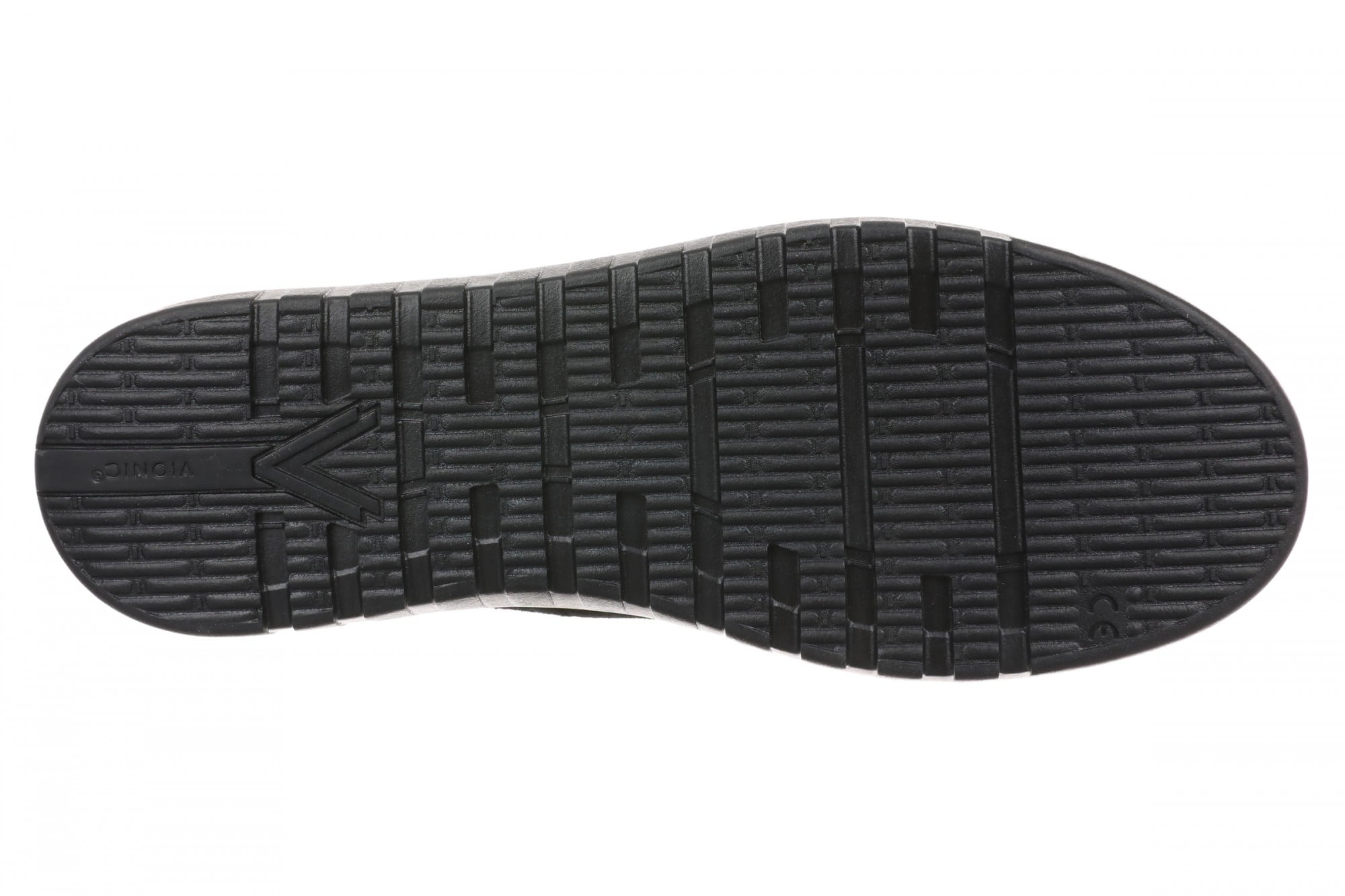Vionic Uptown Willa Women's Orthotic Slip-On Loafer - Black Suede - Bottom