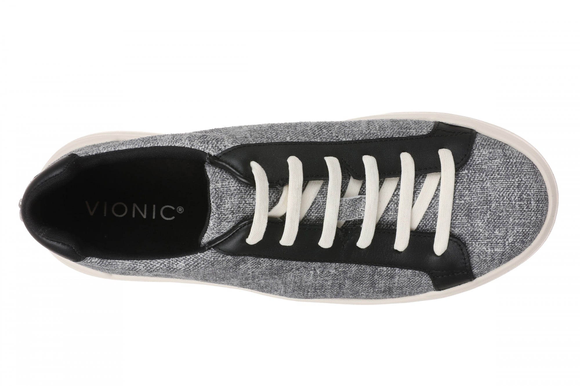 Vionic Colbie Women's Comfort Loafer - Heathered Black - Top