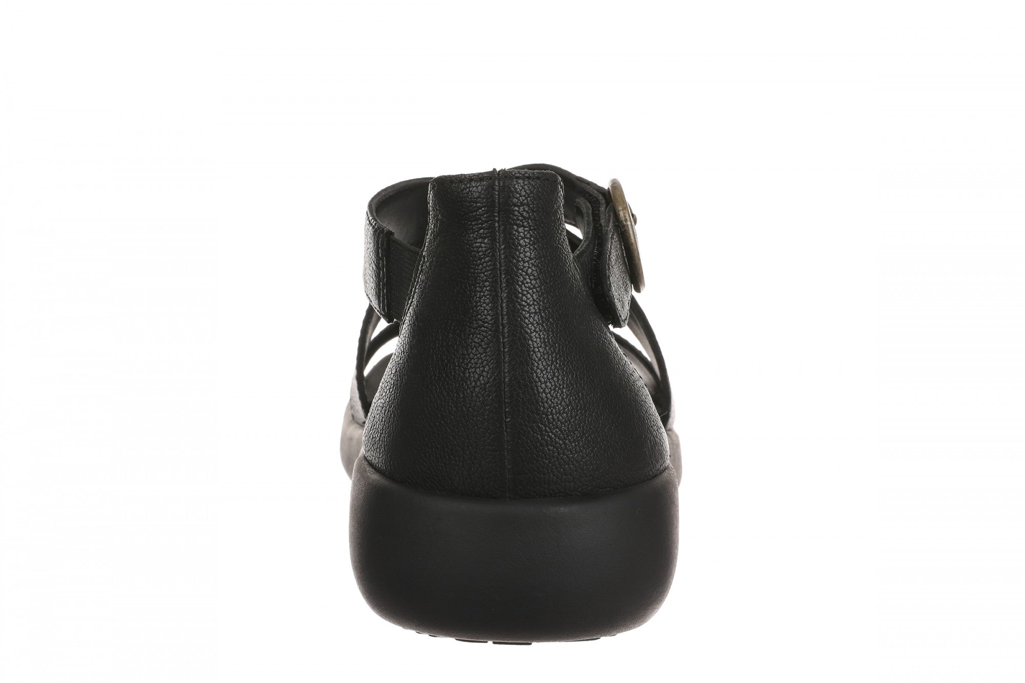 Vionic Harmony Rx Women's T-Strap Recovery Sandal - Black - Back