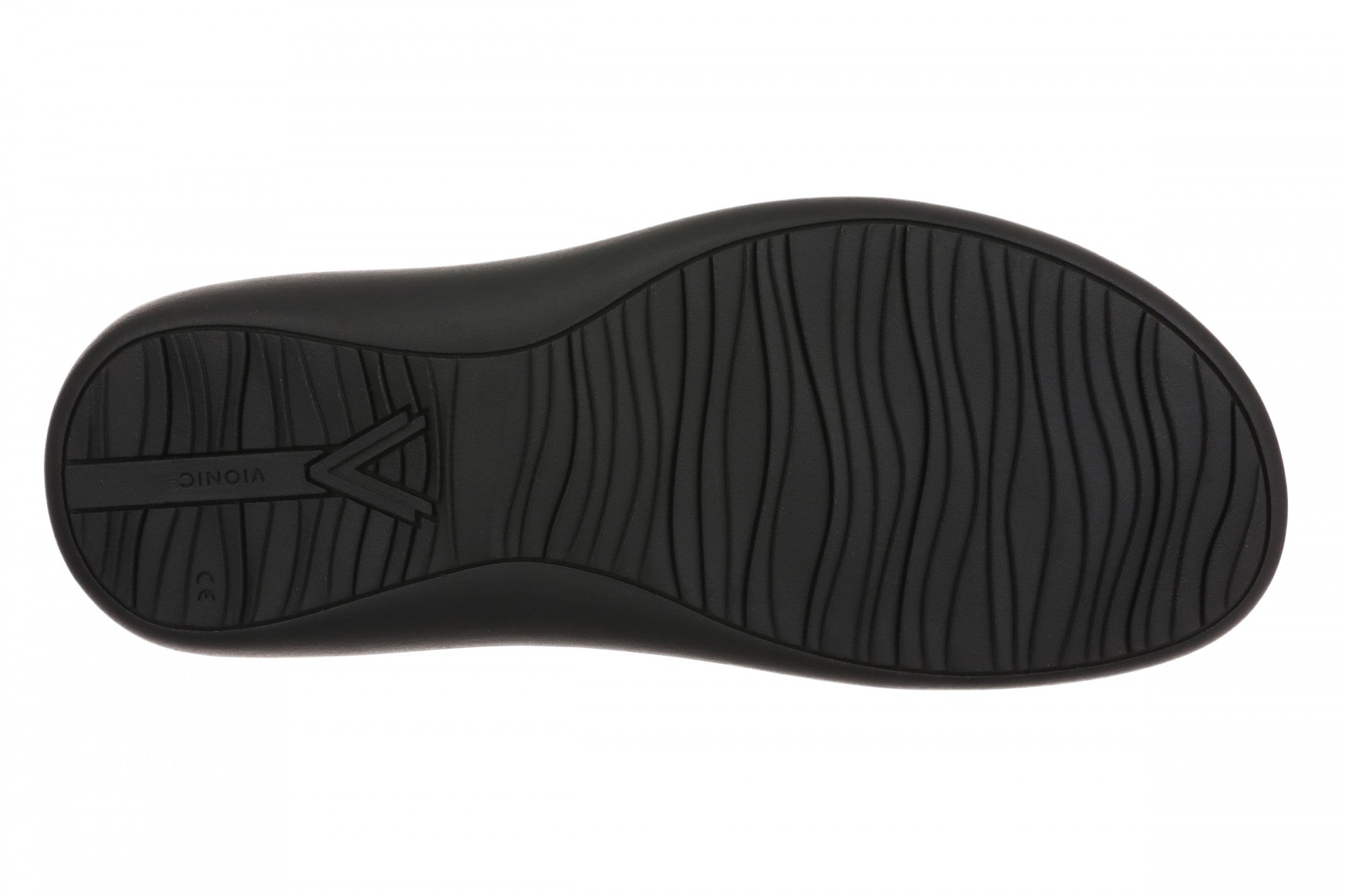 Vionic Harmony Rx Women's T-Strap Recovery Sandal - Black - Bottom